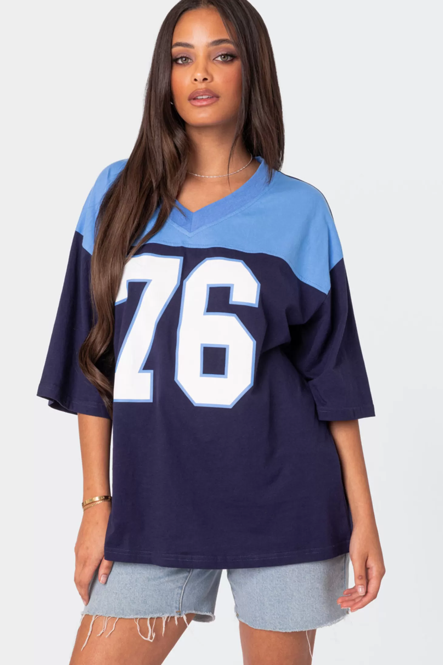 edikted 76 Oversized T-Shirt* T-Shirts | Graphic Tops