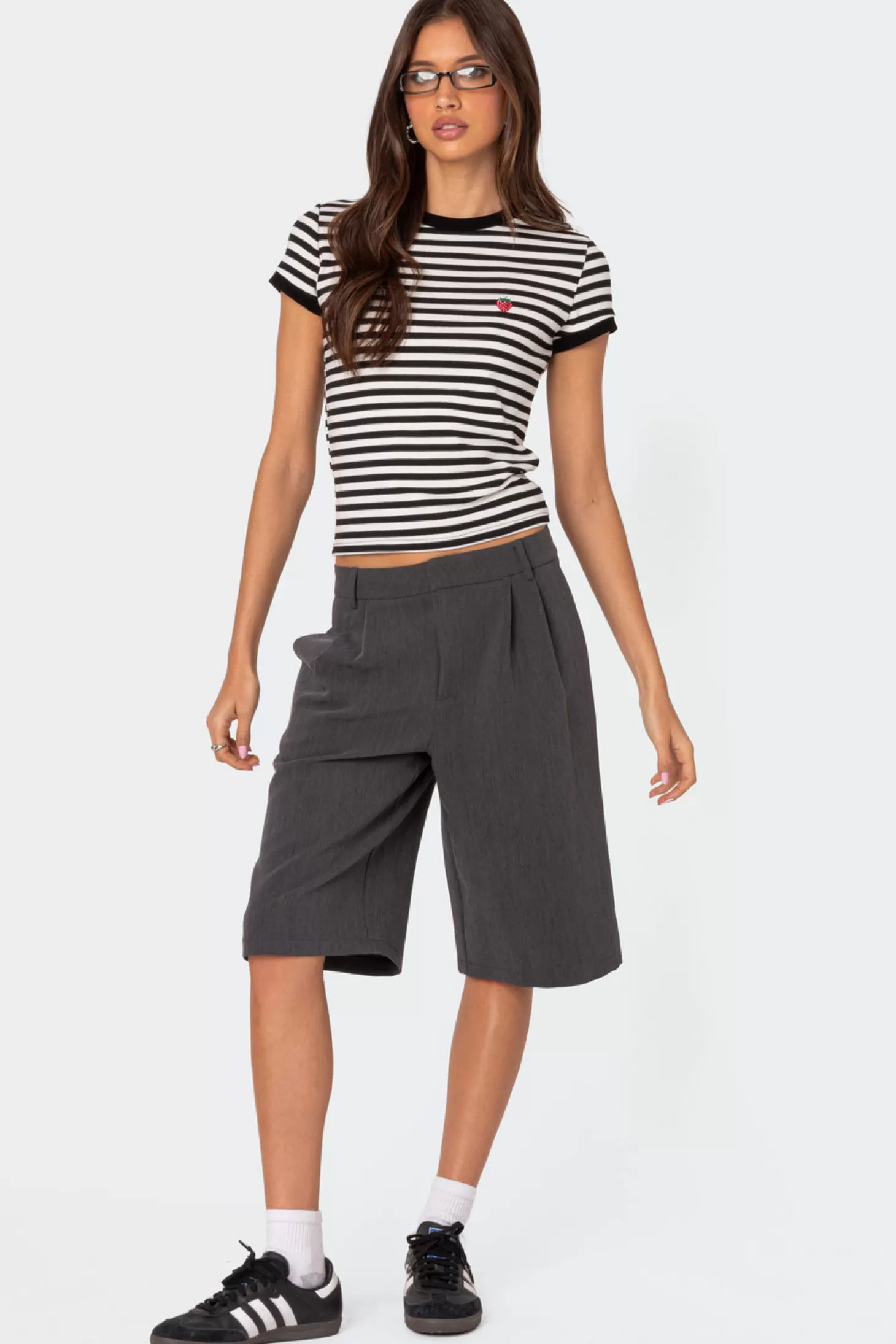 edikted Aelia Bermuda Trouser Shorts* Shorts | Shorts