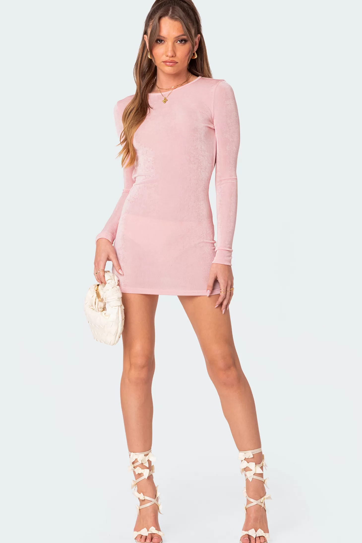 edikted Alaric Open Back Mini Dress* Mini Dresses | Cut Out Dresses