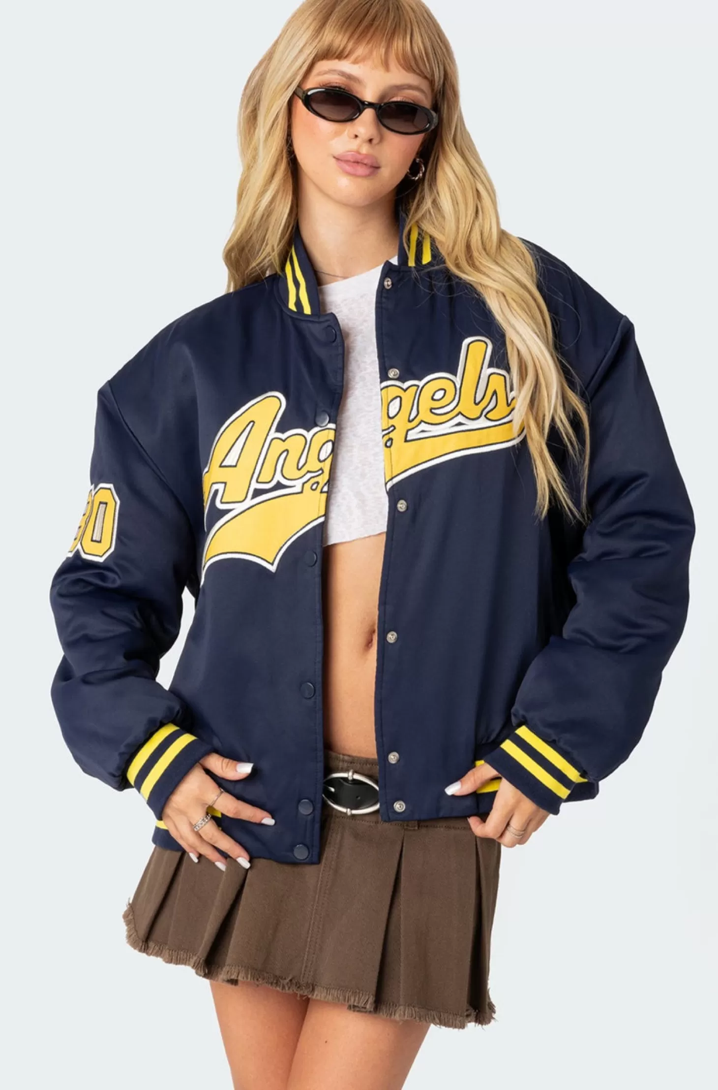 edikted Angels Oversized Baseball Jacket* Jackets & Coats