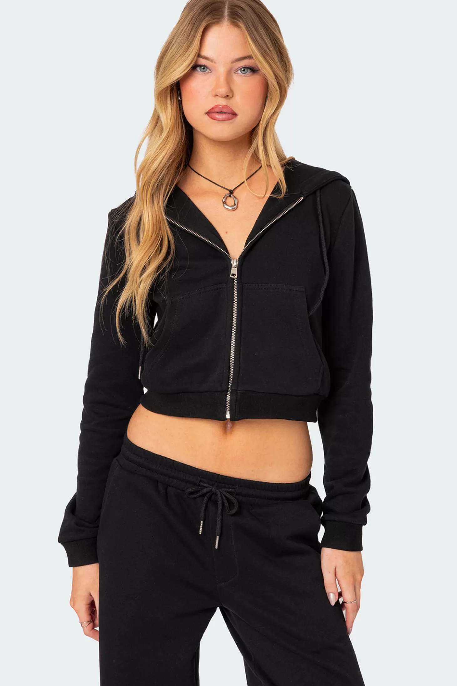 edikted Annalise Zip Front Hoodie* Hoodies & Sweatshirts | Hoodies & Sweatshirts