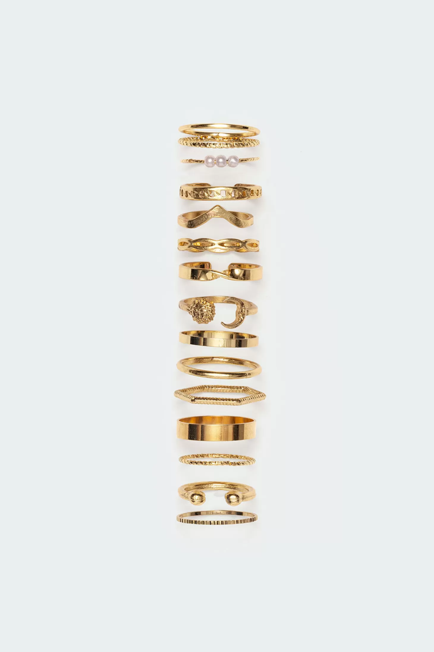 edikted Assorted Stacking Ring Pack* Rings