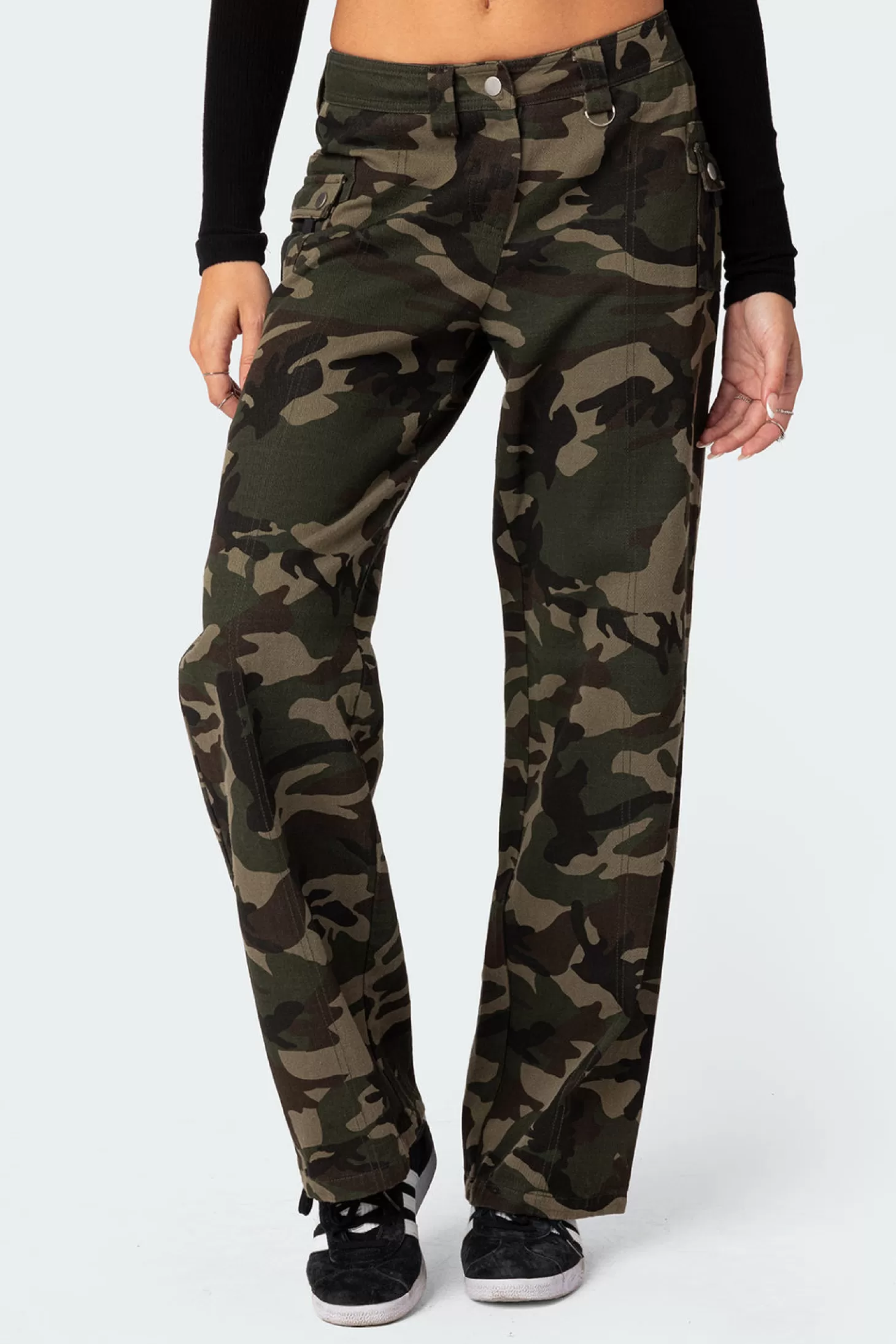 edikted Aya Low-Rise Cargo Pants* Pants | Pants