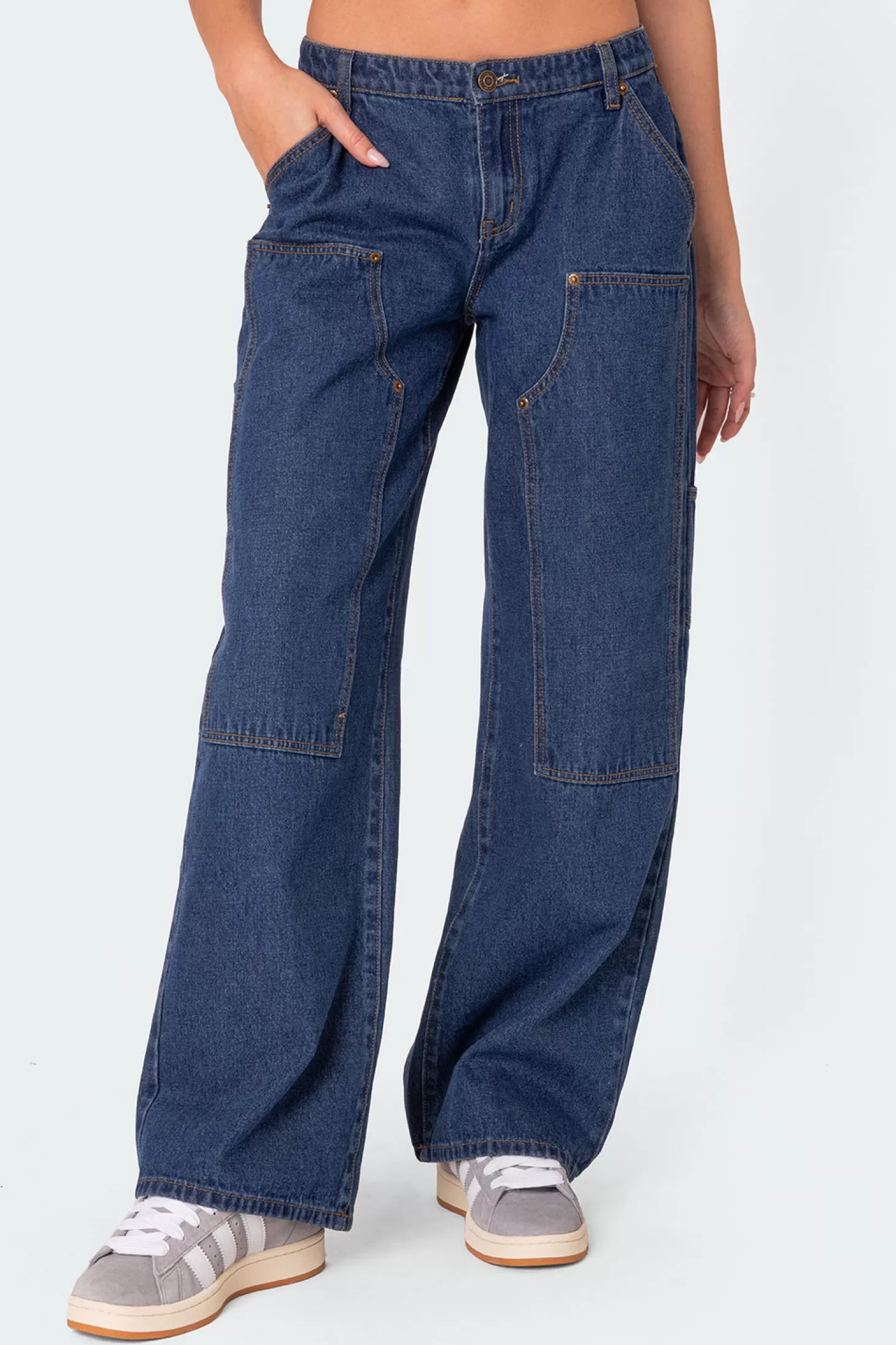 edikted Ayla Low Rise Carpenter Jeans* Jeans | Jeans