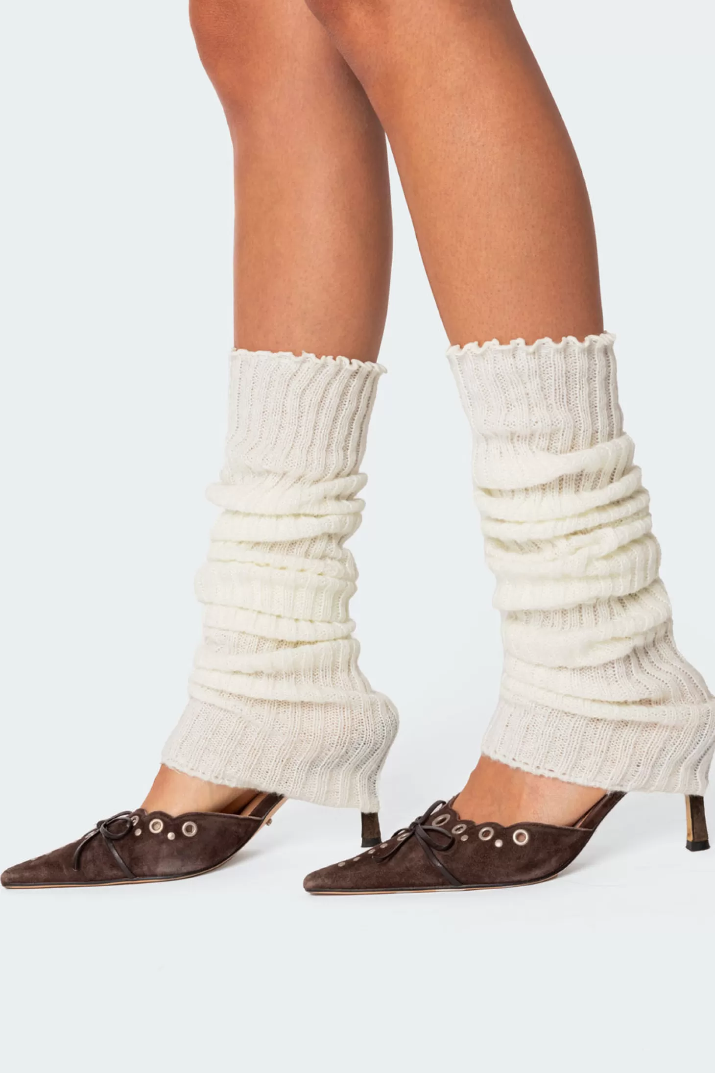 edikted Baby It'S Cold Leg Warmers* Socks & Tights