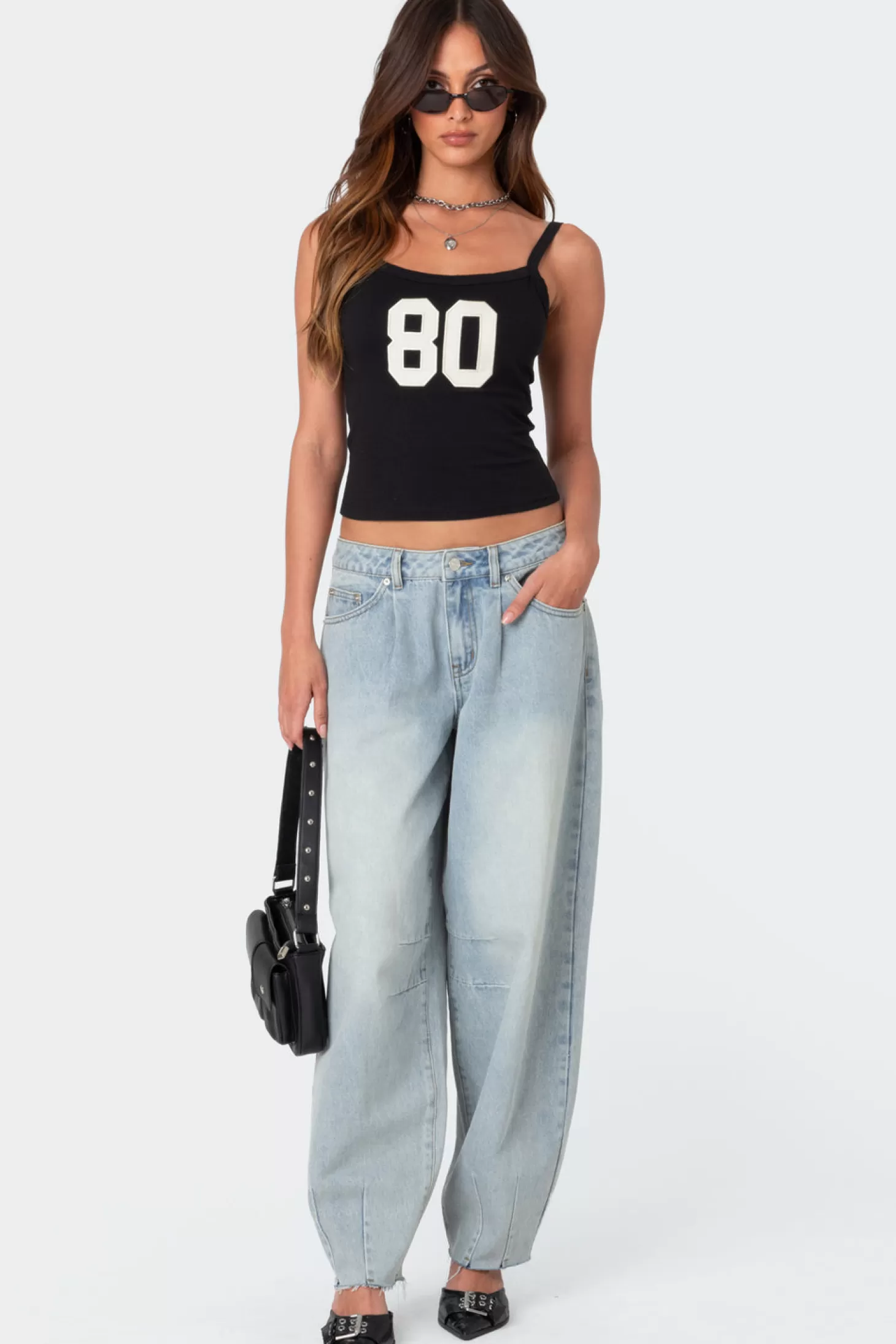 edikted Balloon Washed Low Rise Jeans* Jeans | Jeans