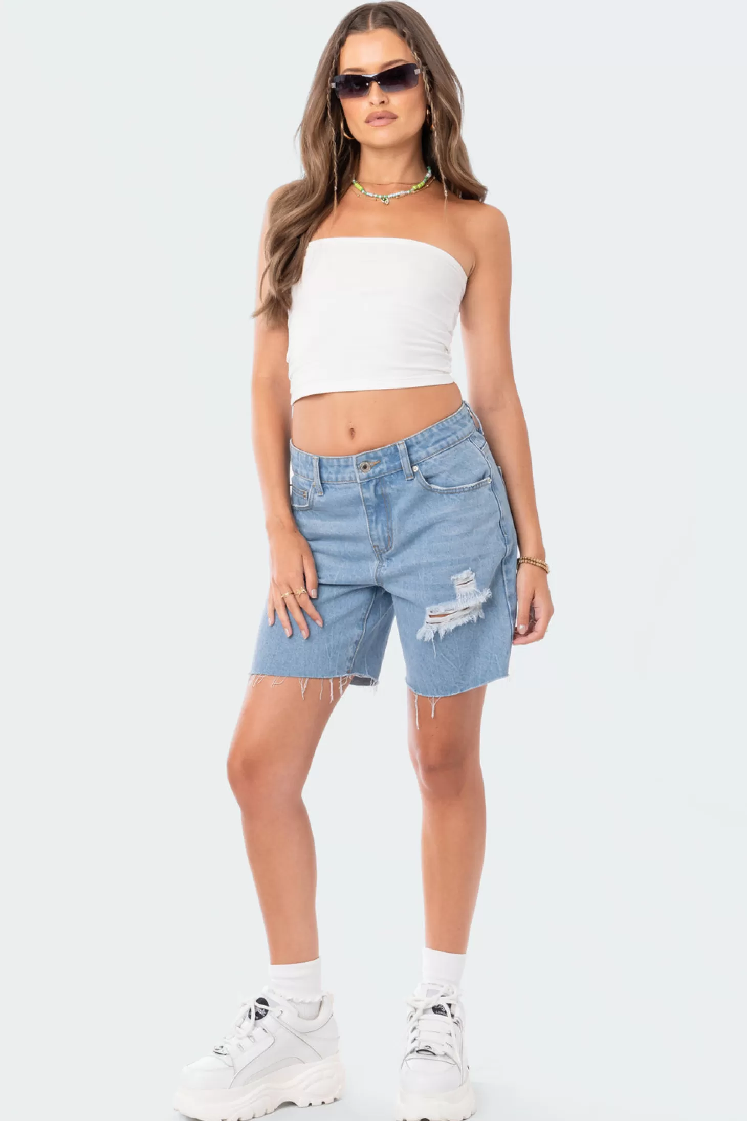 edikted Basic Tube Top* Crop Tops | Strapless Tops