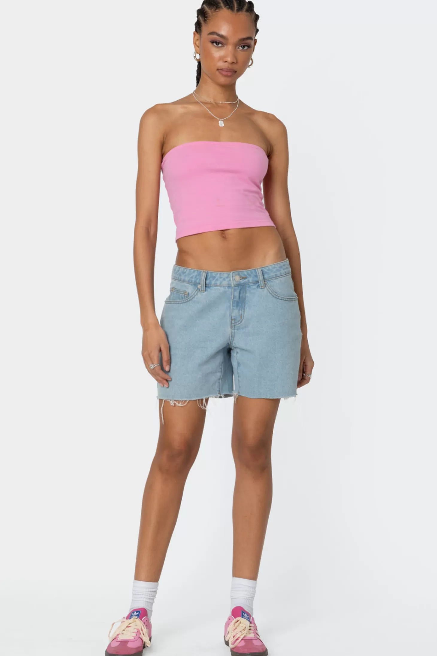 edikted Basic Tube Top* Crop Tops | Strapless Tops