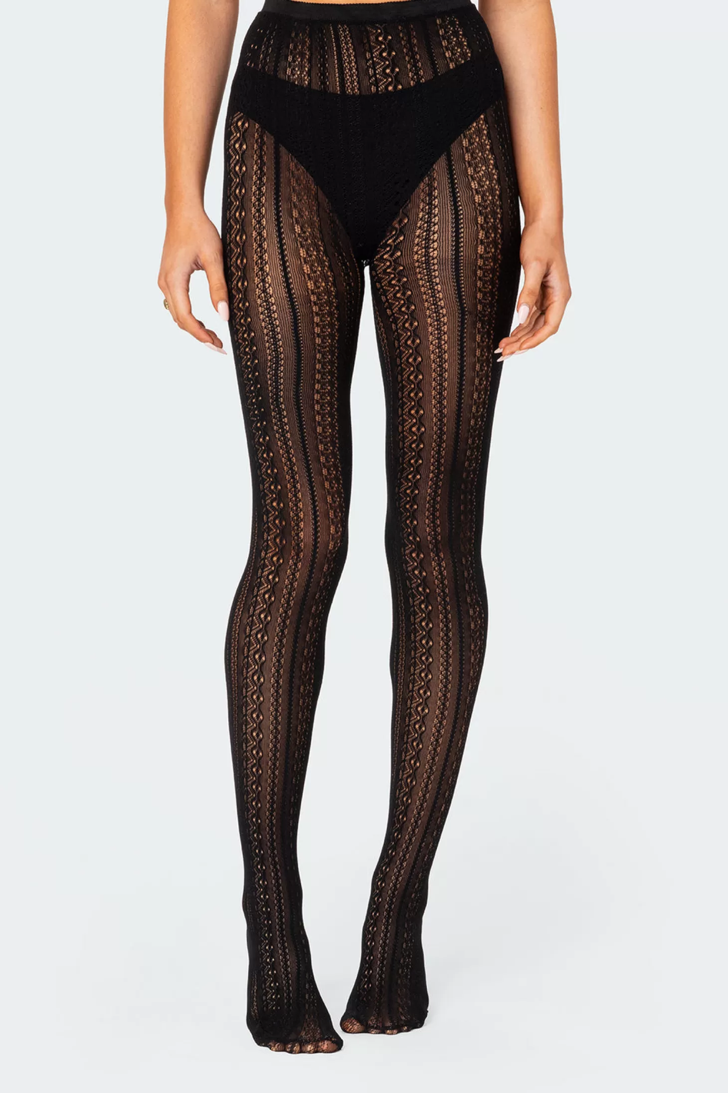 edikted Belle Lacey Tights* Socks & Tights