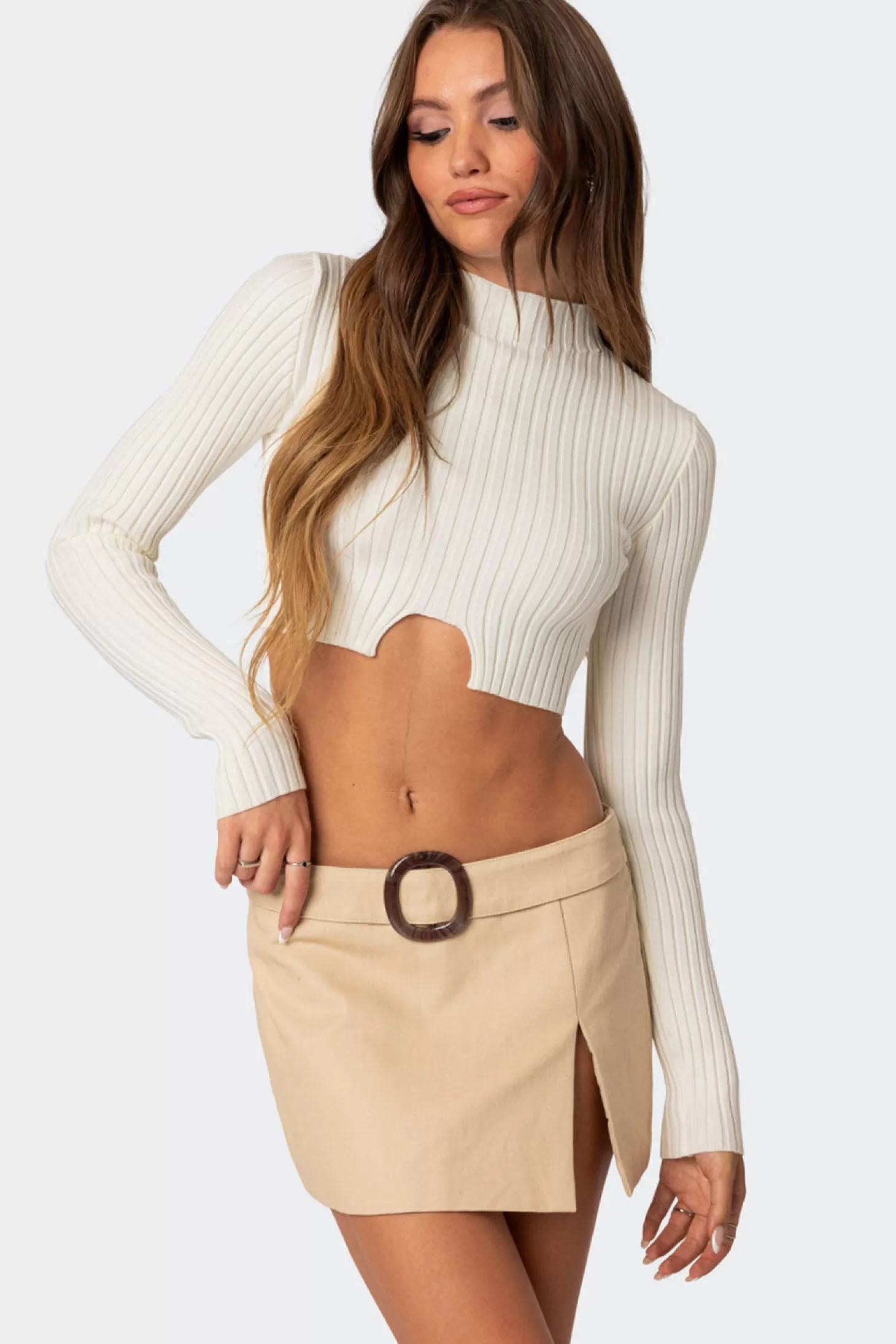 edikted Bonnie Cropped Sweater* Crop Tops | Sweaters & Cardigans