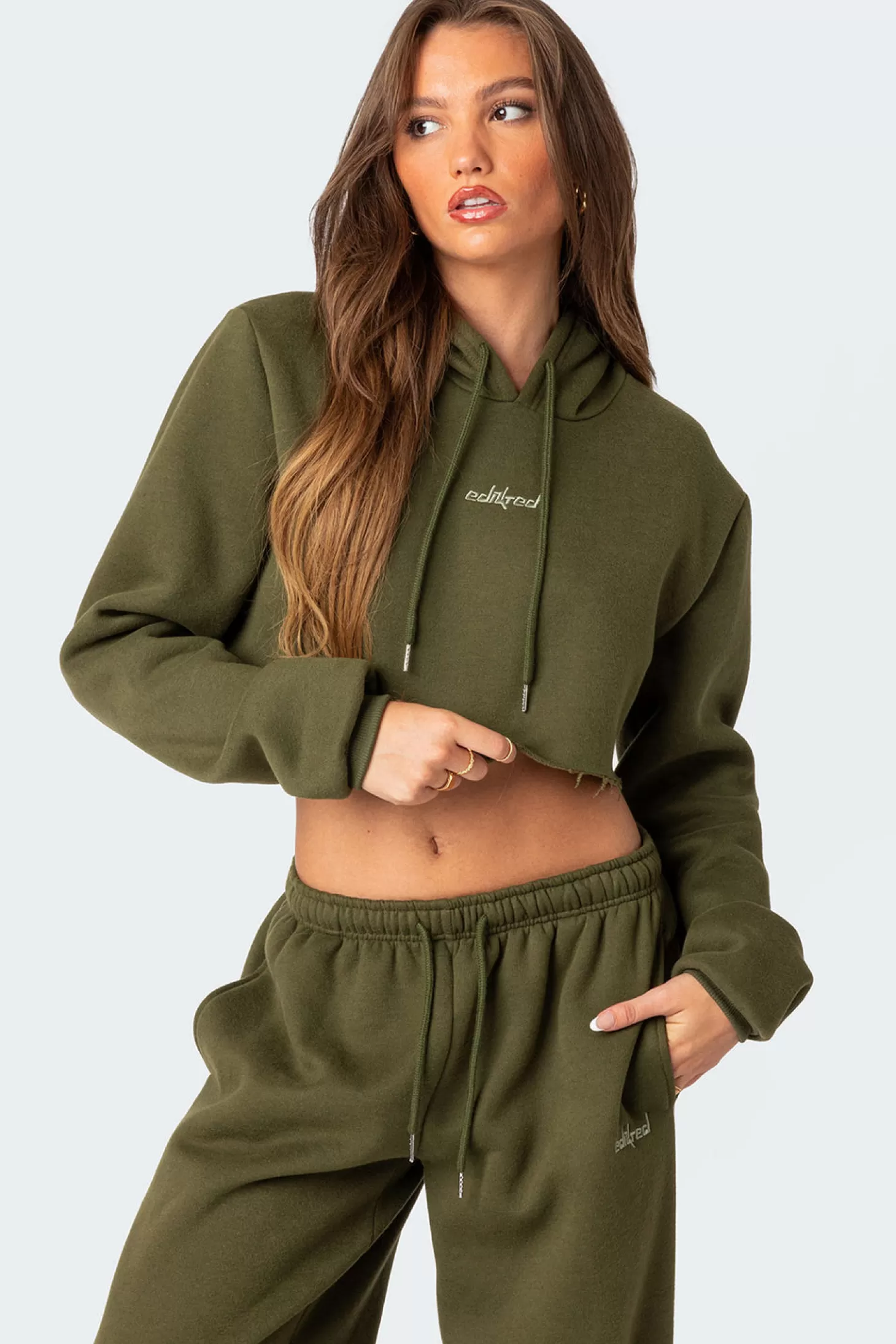 edikted Brenna Cropped Hoodie* Crop Tops | Hoodies & Sweatshirts