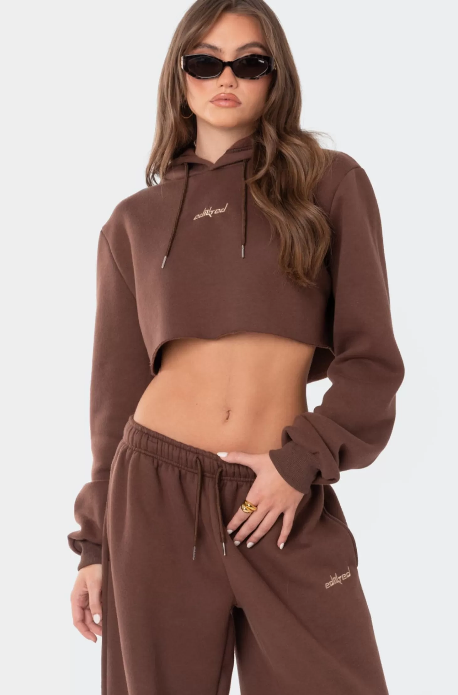 edikted Brenna Cropped Hoodie* Crop Tops | Hoodies & Sweatshirts