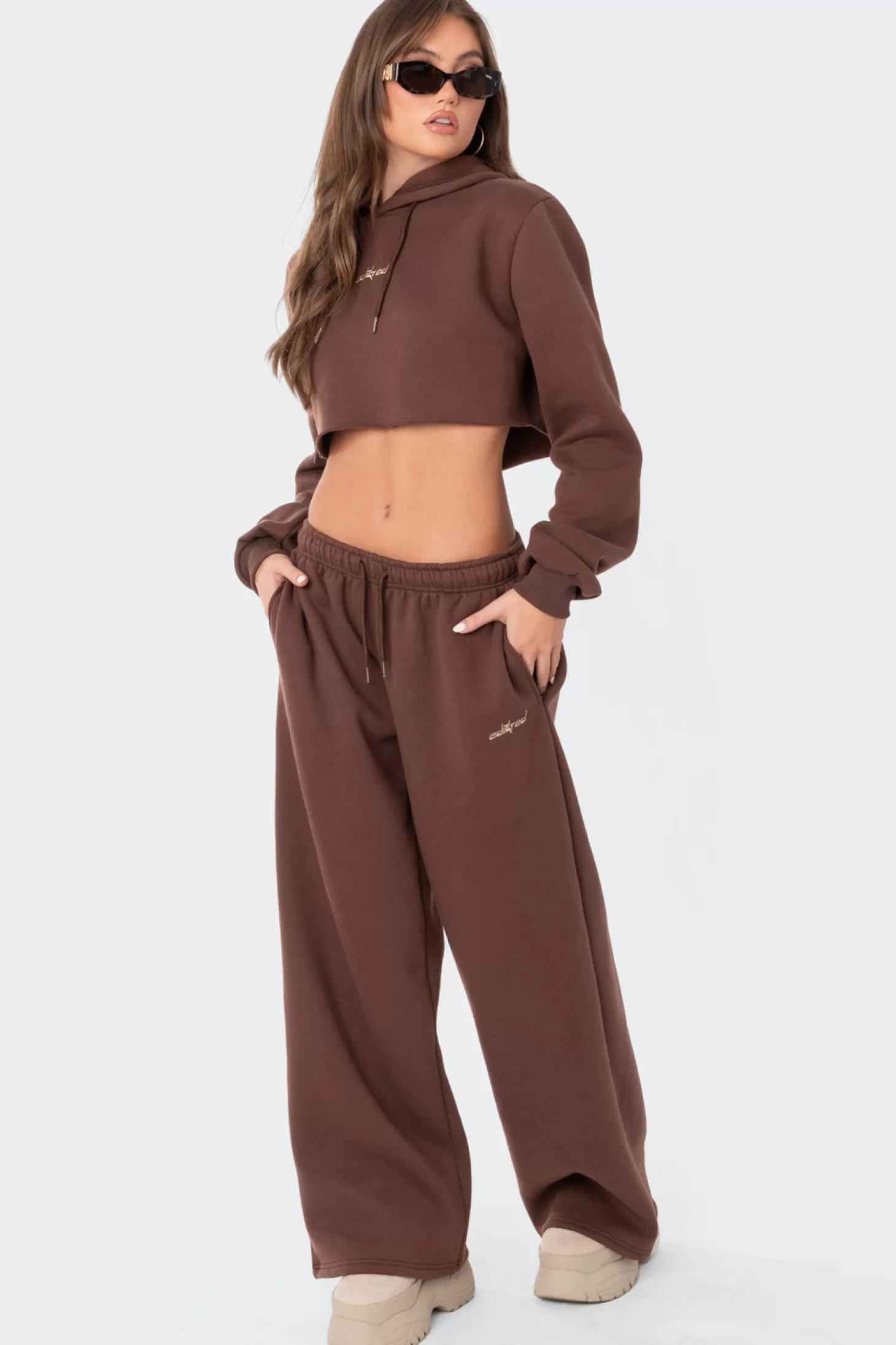 edikted Brenna Cropped Hoodie* Crop Tops | Hoodies & Sweatshirts