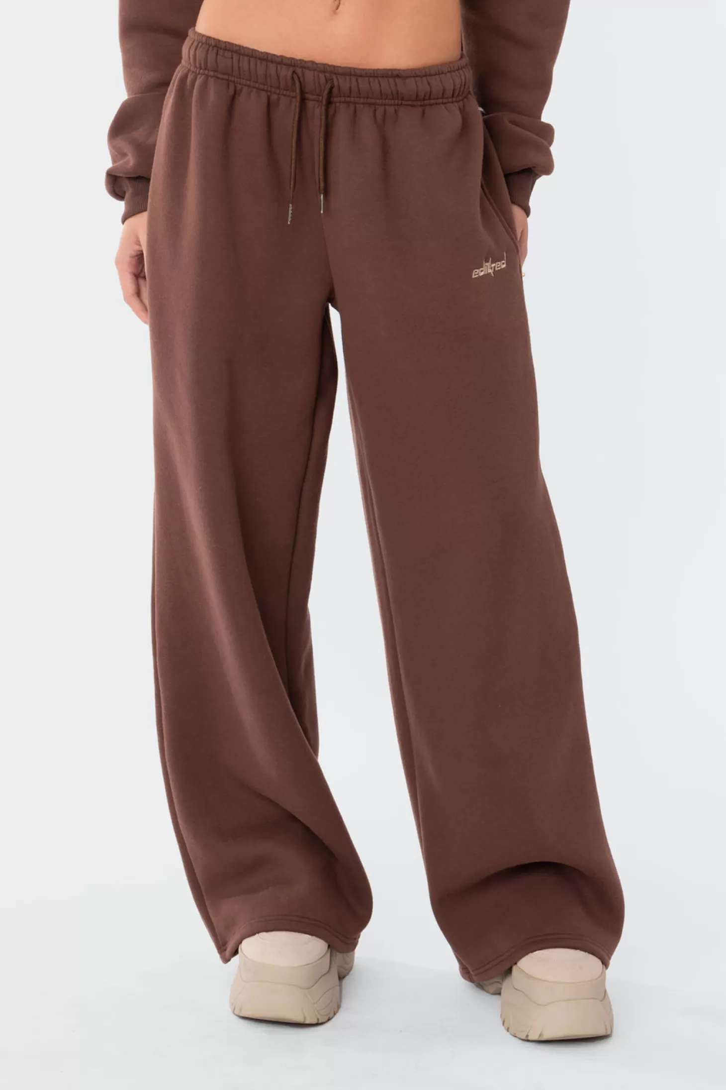 edikted Brenna Low Rise Wide Sweatpants* Pants | Pants