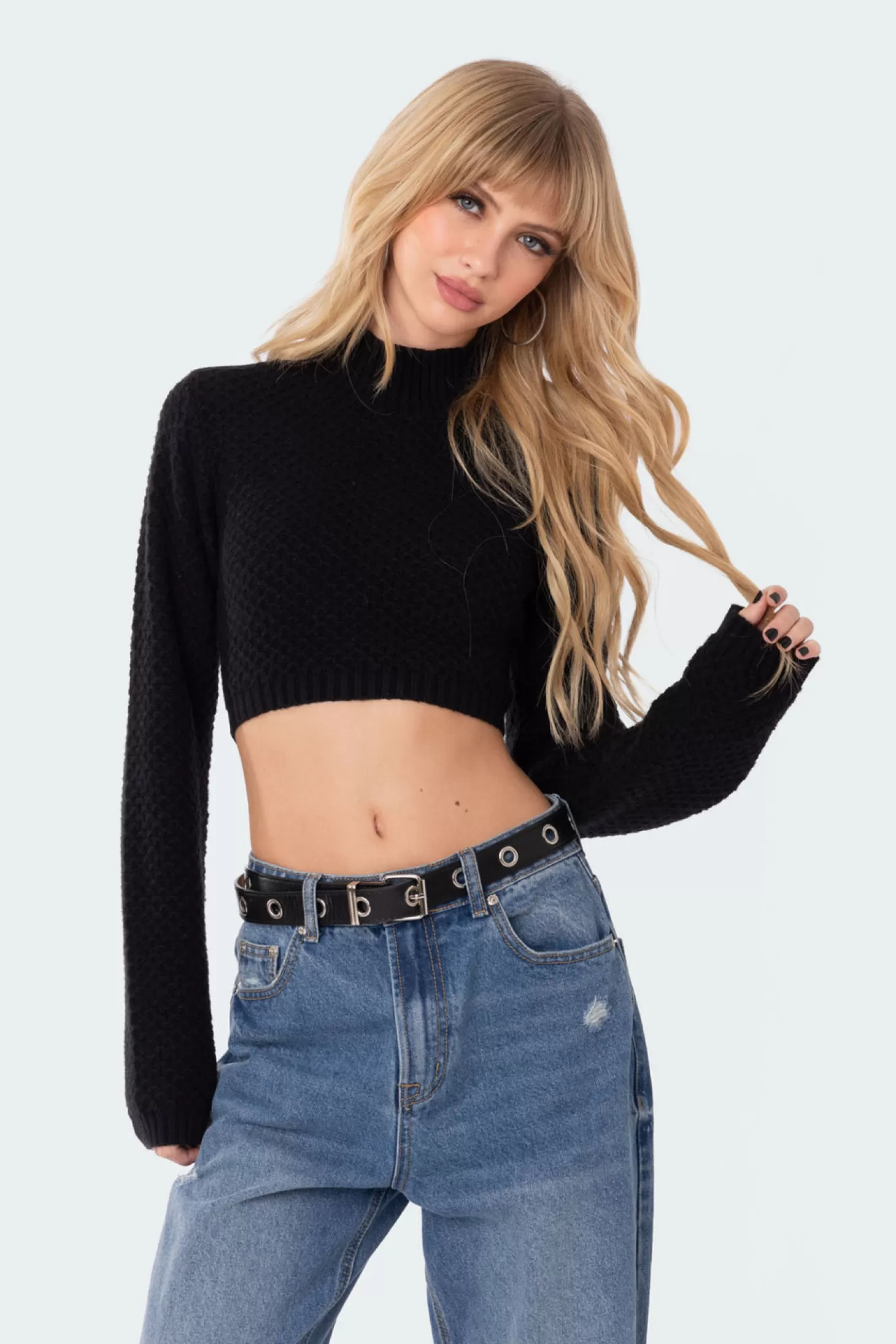 edikted Brynn Open Back Cropped Sweater* Crop Tops | Sweaters & Cardigans