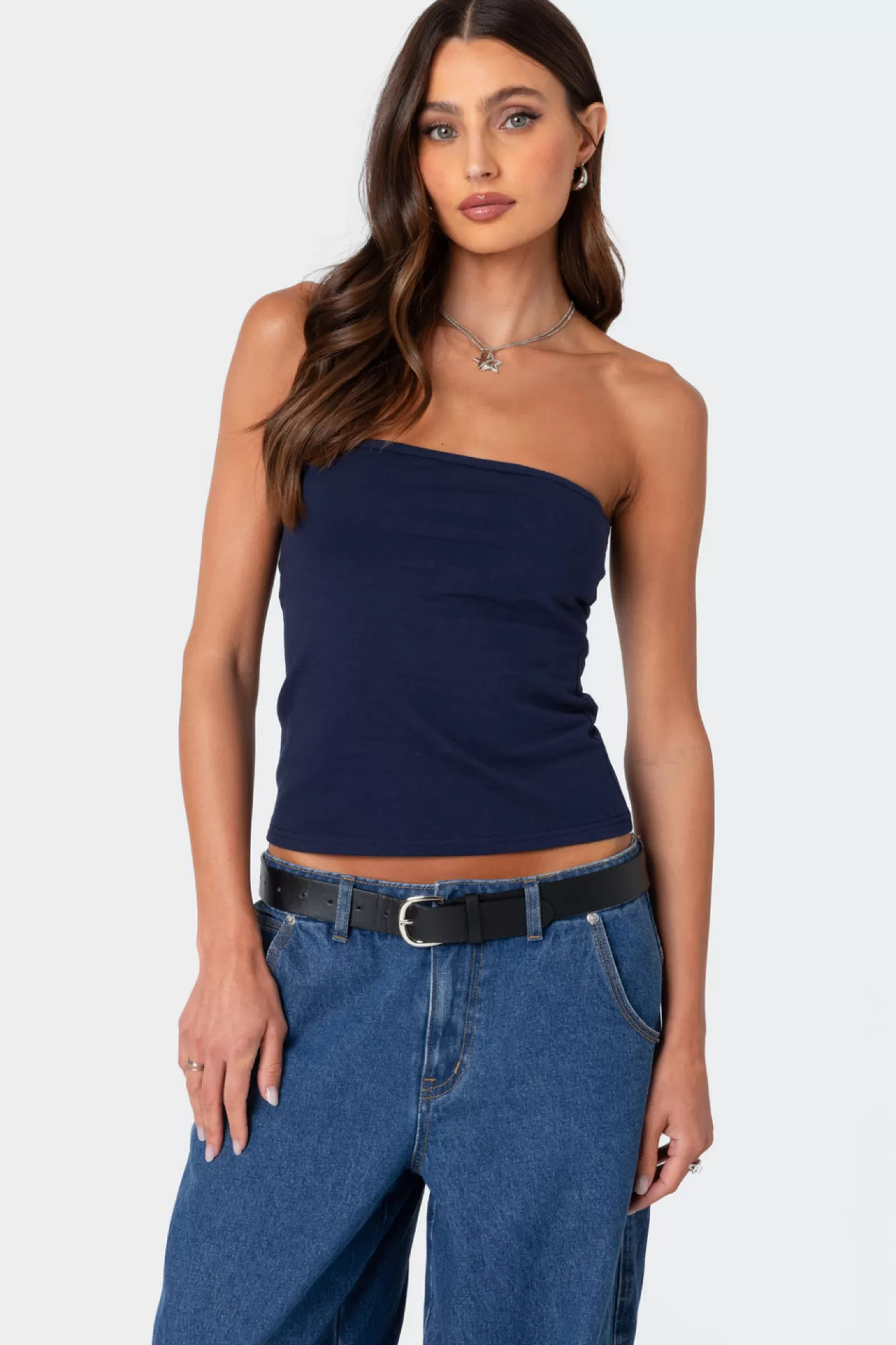 edikted Built In Bra Tube Top* Strapless Tops | Basics