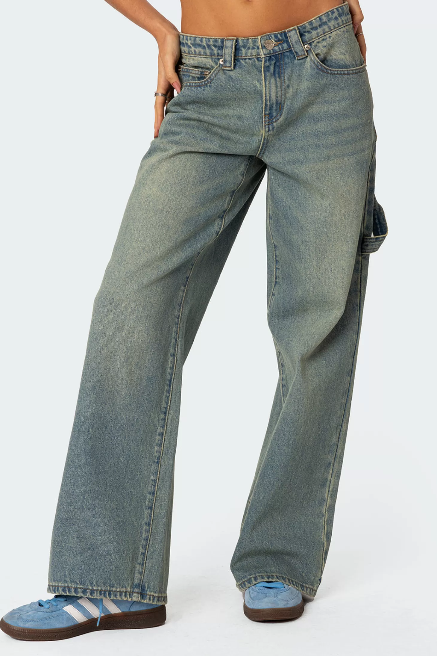 edikted Carpenter Low Rise Jeans* Jeans | Jeans