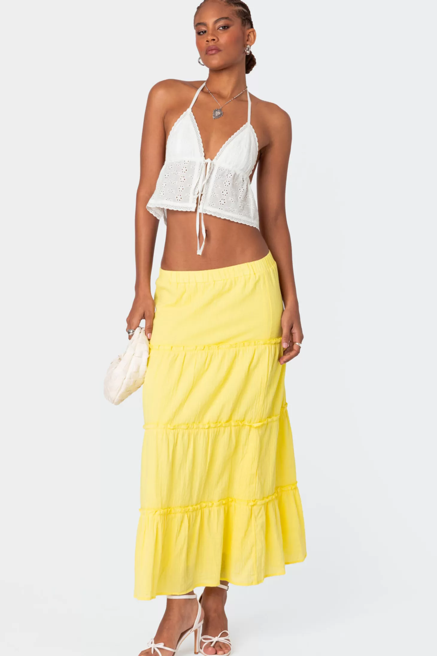 edikted Charlotte Tiered Maxi Skirt* Skirts | Skirts