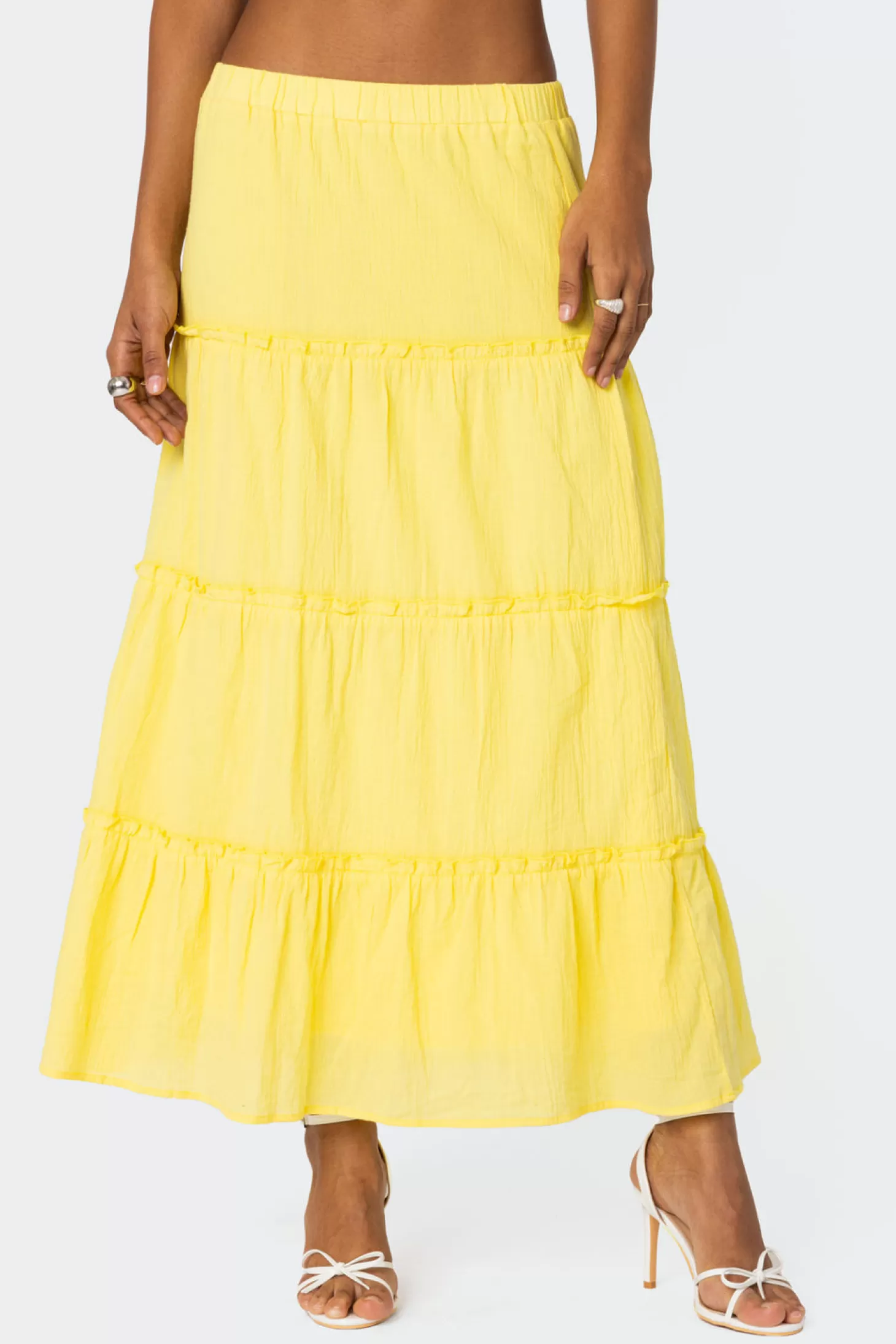 edikted Charlotte Tiered Maxi Skirt* Skirts | Skirts