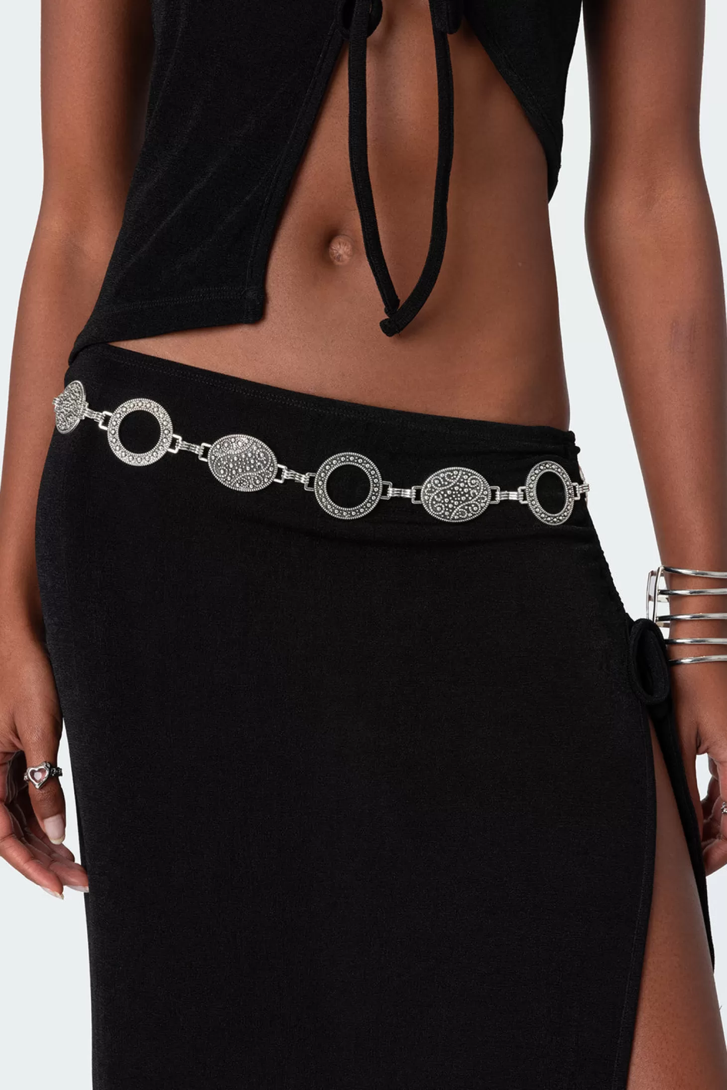 edikted Circular Chain Belt* Belts