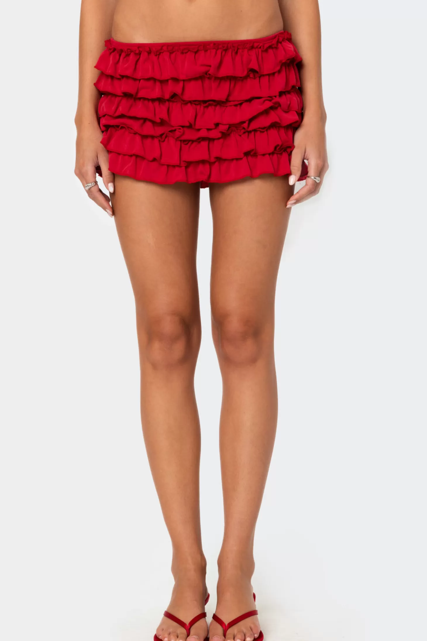 edikted Constance Ruffled Mini Skirt* Skirts | Skirts