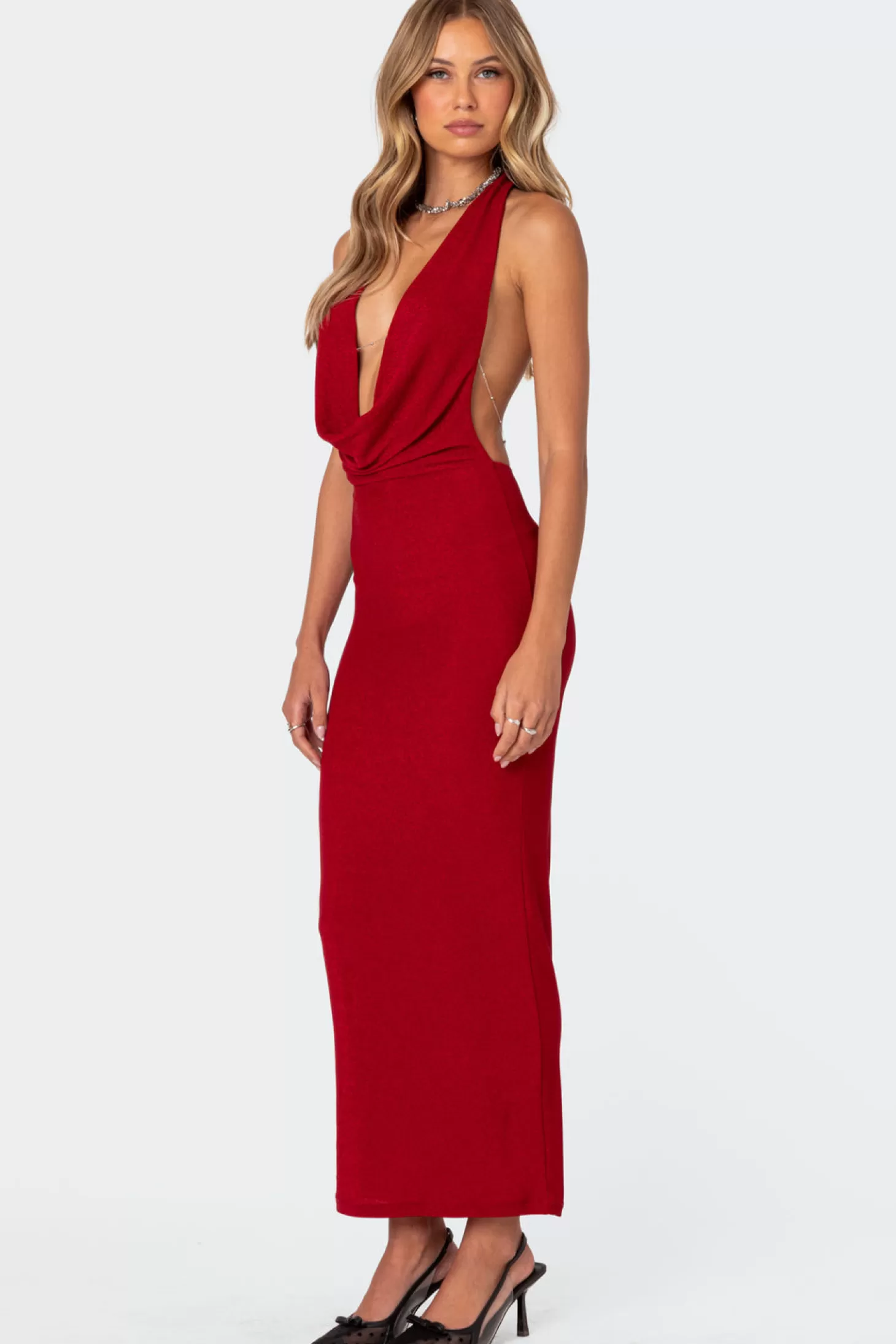 edikted Cowl Neck Open Back Maxi Dress* Maxi Dresses | Dresses