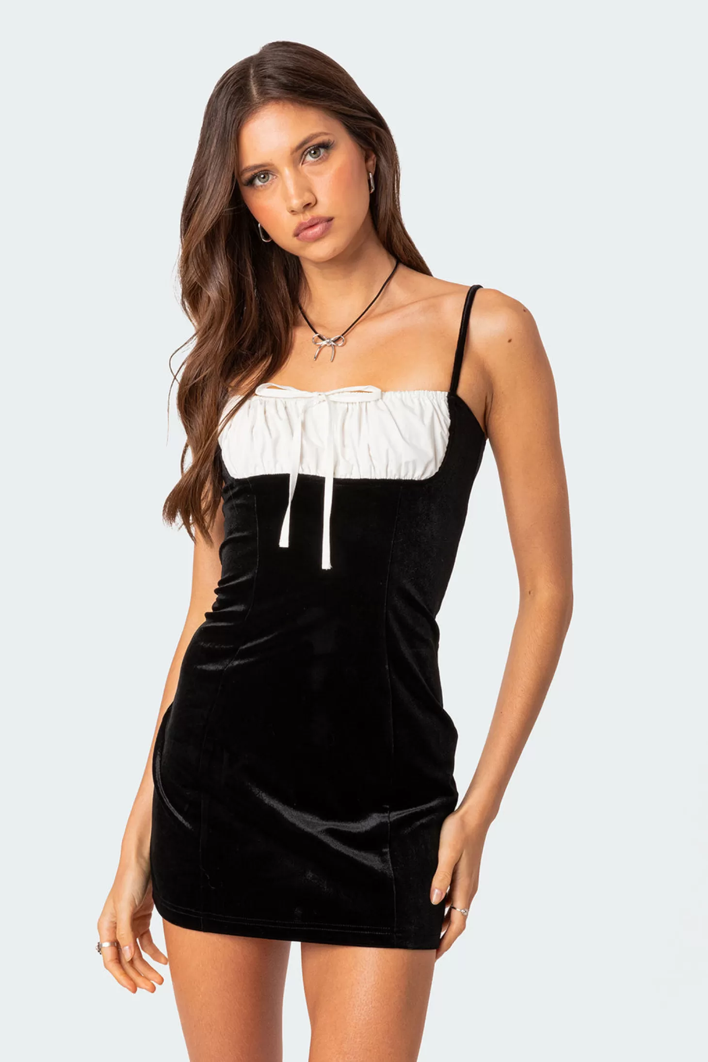 edikted Cristy Velvet Mini Dress* Mini Dresses | LBD