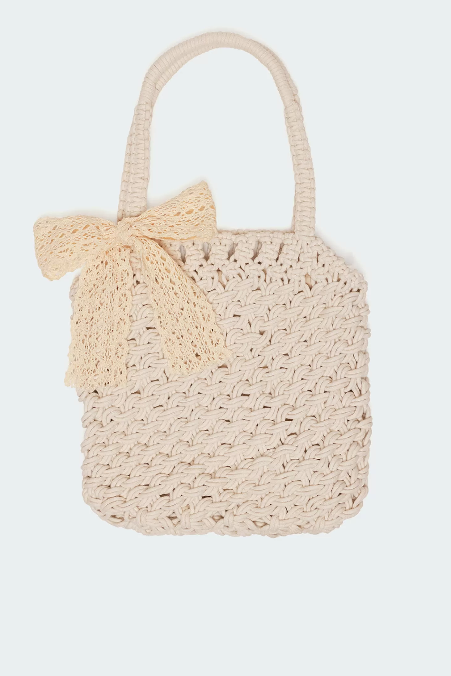 edikted Crochet Tote Bag* Bags