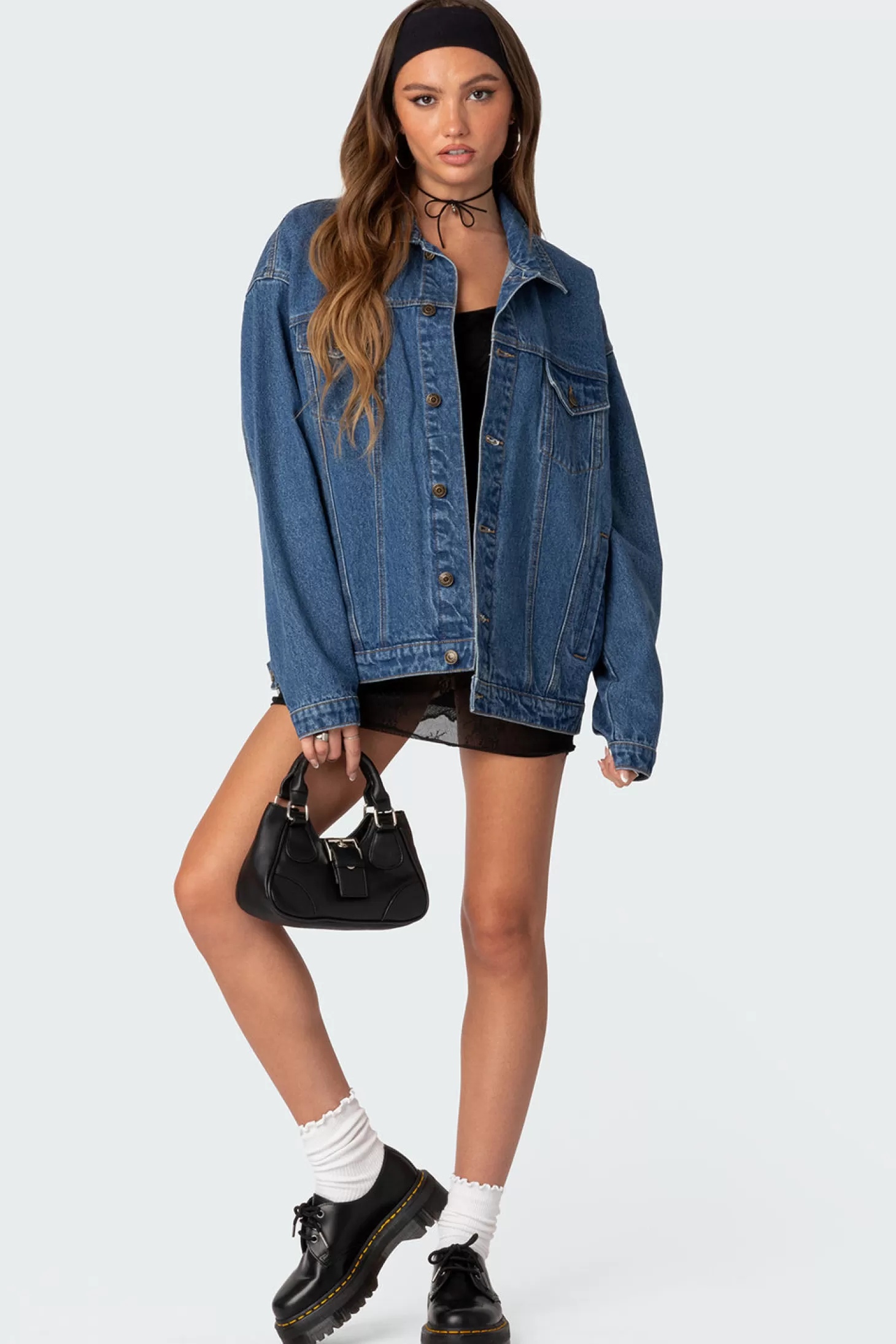 edikted Dalia Oversized Denim Jacket* Jackets & Coats | Denim