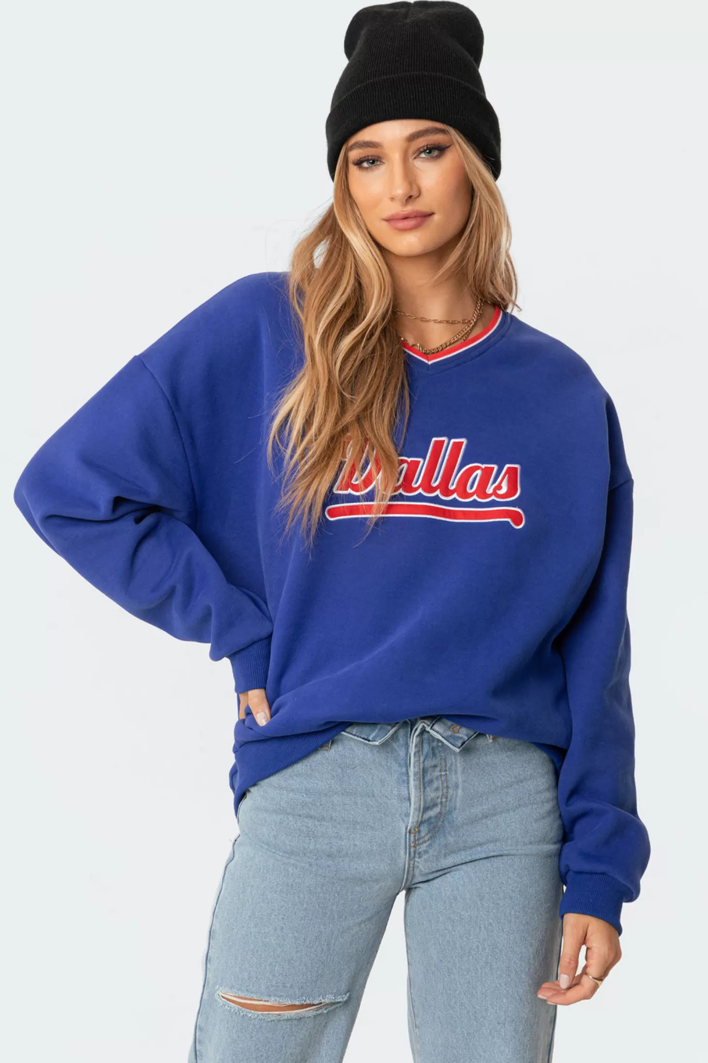 edikted Dallas Sweatshirt* Hoodies & Sweatshirts | Hoodies & Sweatshirts