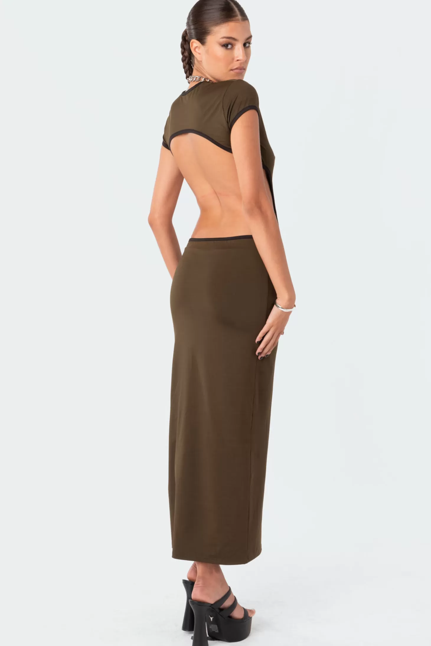 edikted Daniela Cut-Out Open Back Maxi Dress* Maxi Dresses | Cut Out Dresses