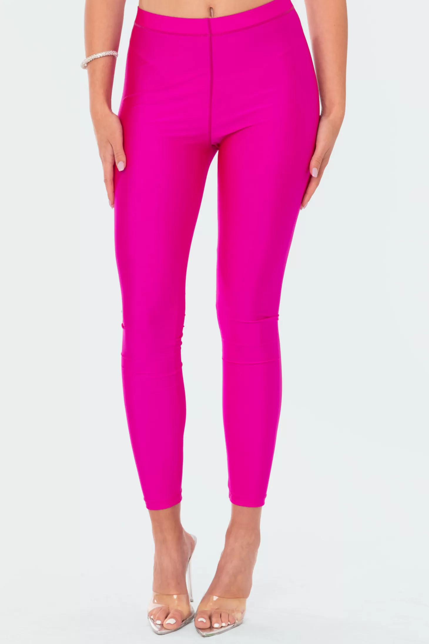 edikted Daphne Shiny Leggings* Pants | Pants