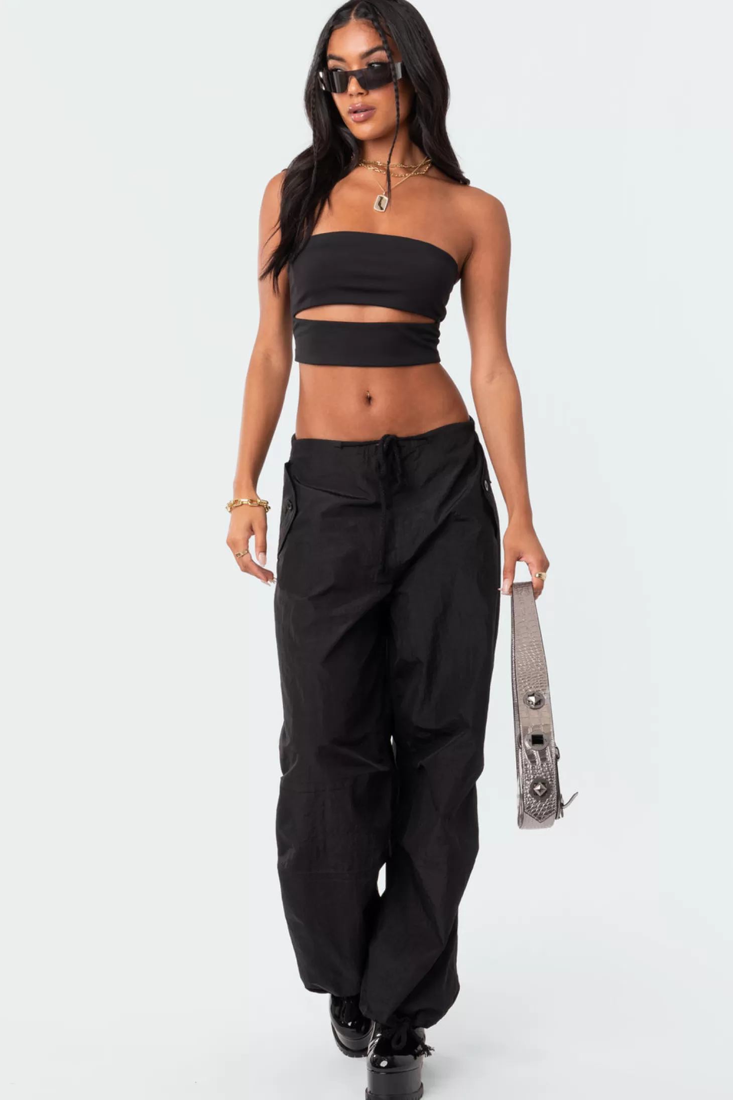 edikted Darcey Cut-Out Tube Top* Crop Tops | Strapless Tops