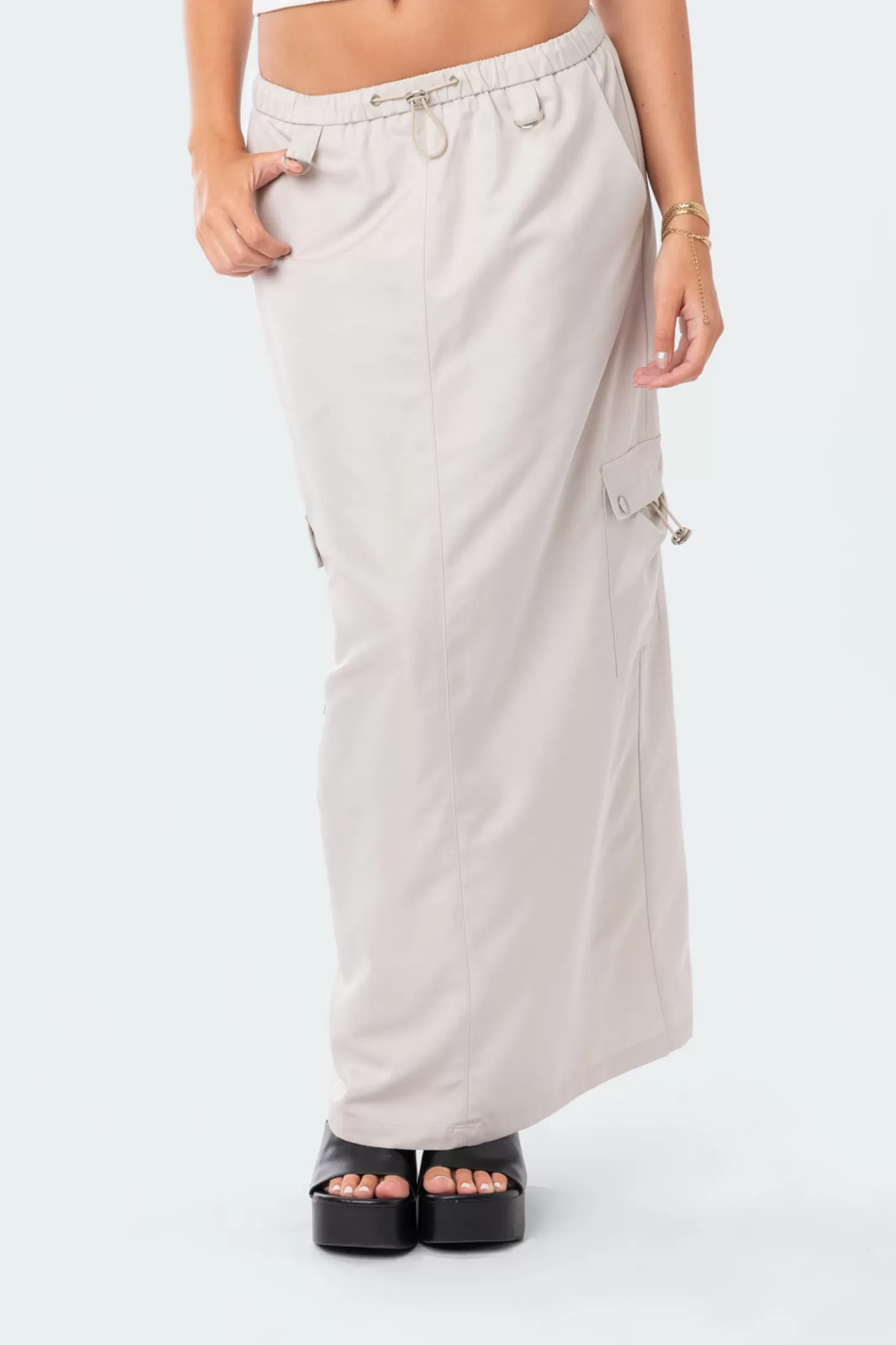 edikted Demi Cargo Maxi Skirt* Skirts | Skirts