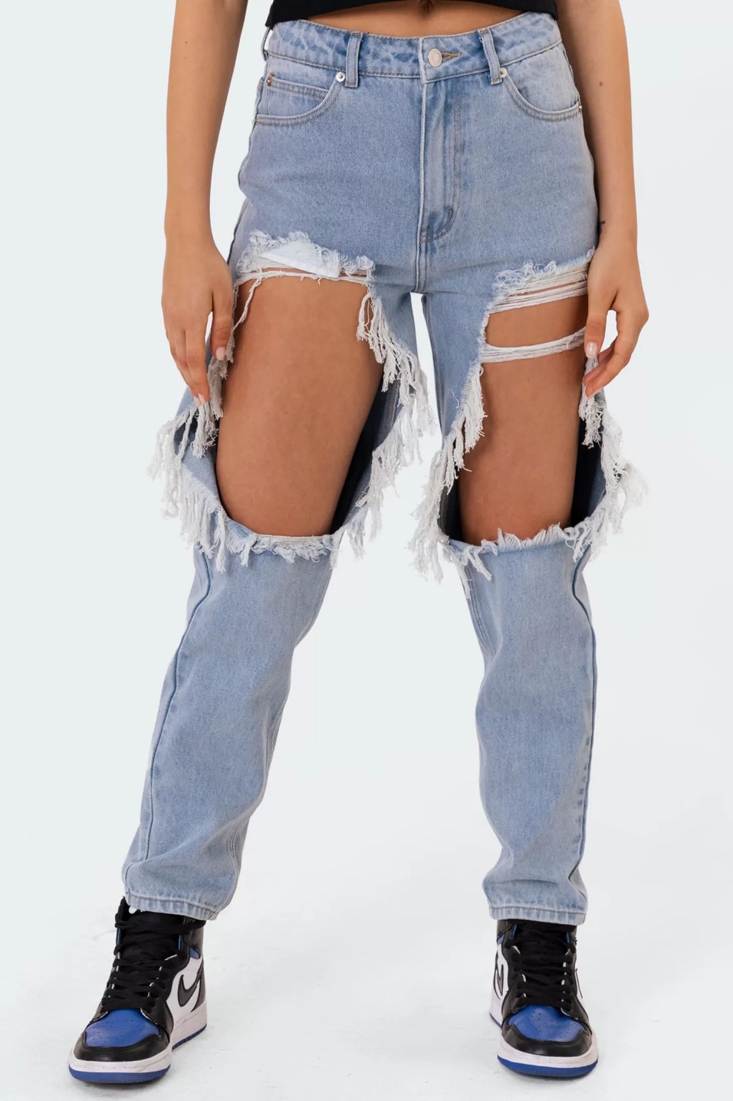 edikted Distressed Doll Jeans* Jeans | Jeans