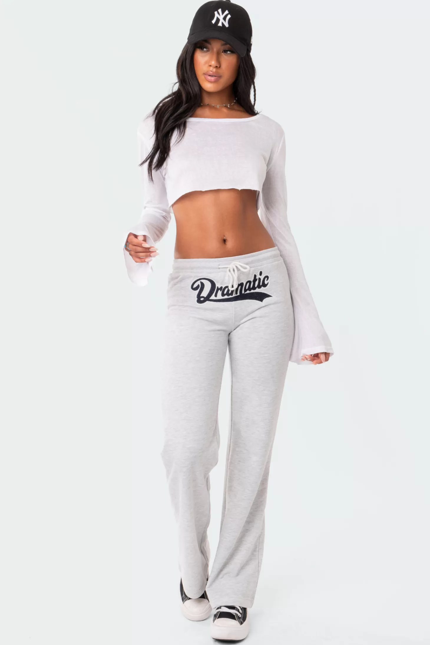 edikted Dramatic Low-Rise Sweatpants* Pants | Pants