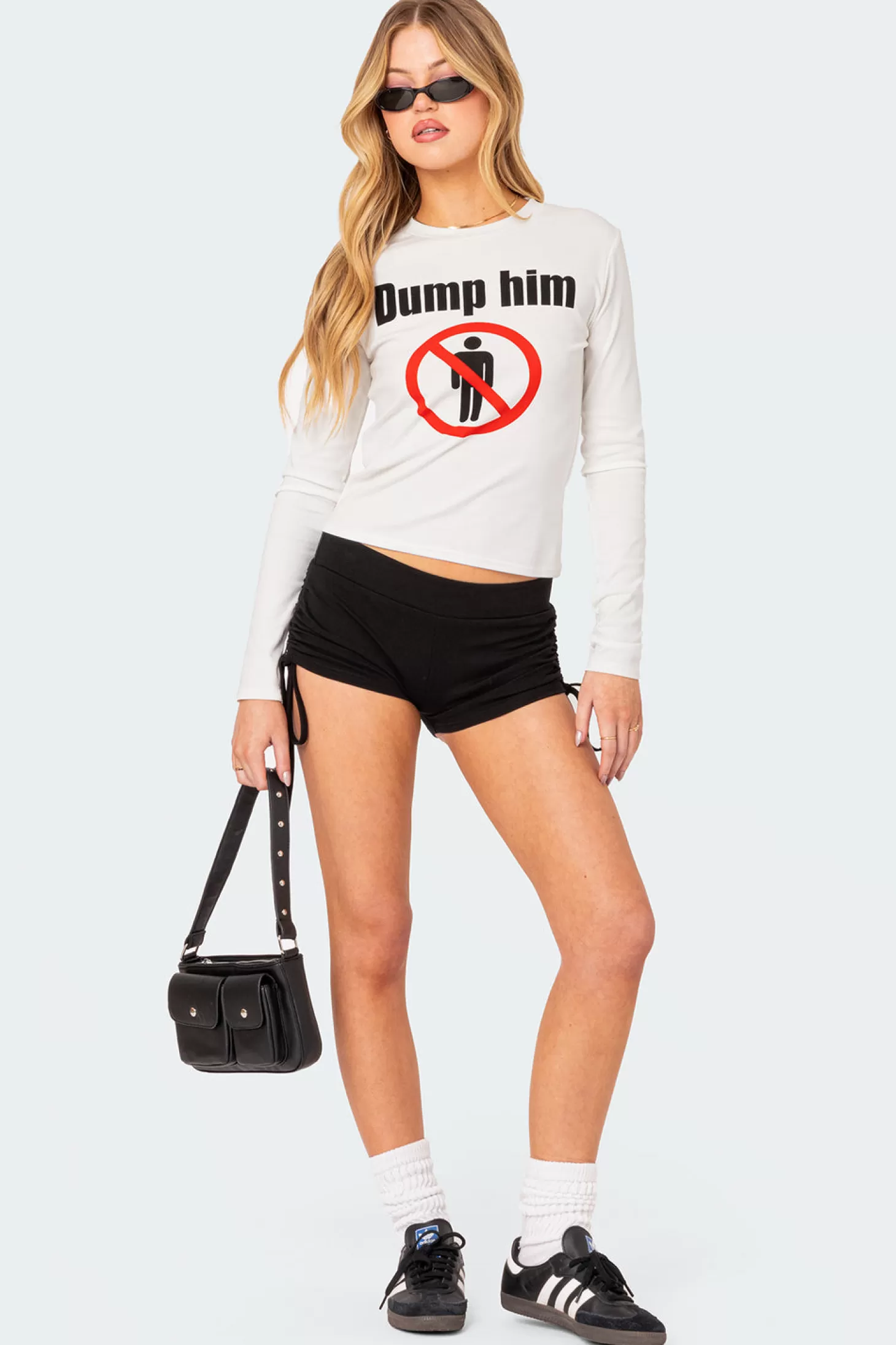 edikted Dump Him Long Sleeve T Shirt* T-Shirts | Long Sleeve Tops