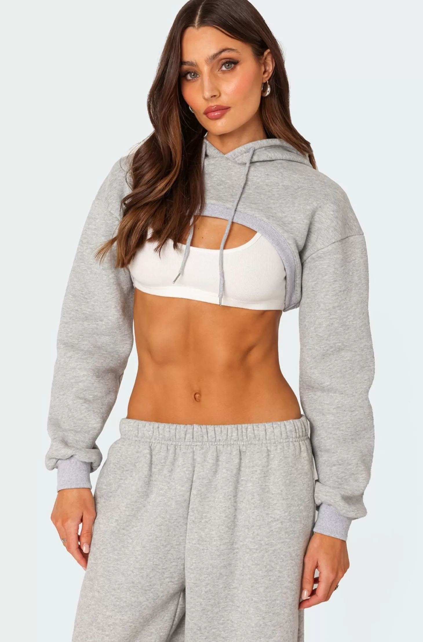 edikted Eden Shrug Hoodie* Crop Tops | Hoodies & Sweatshirts