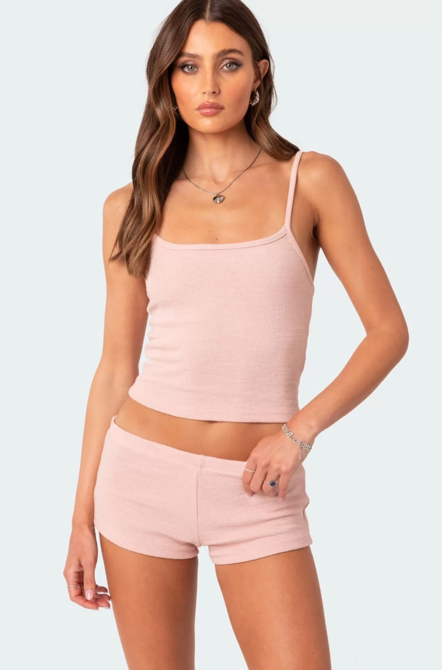 edikted Ella Waffle Tank Top* Tank Tops | Loungewear