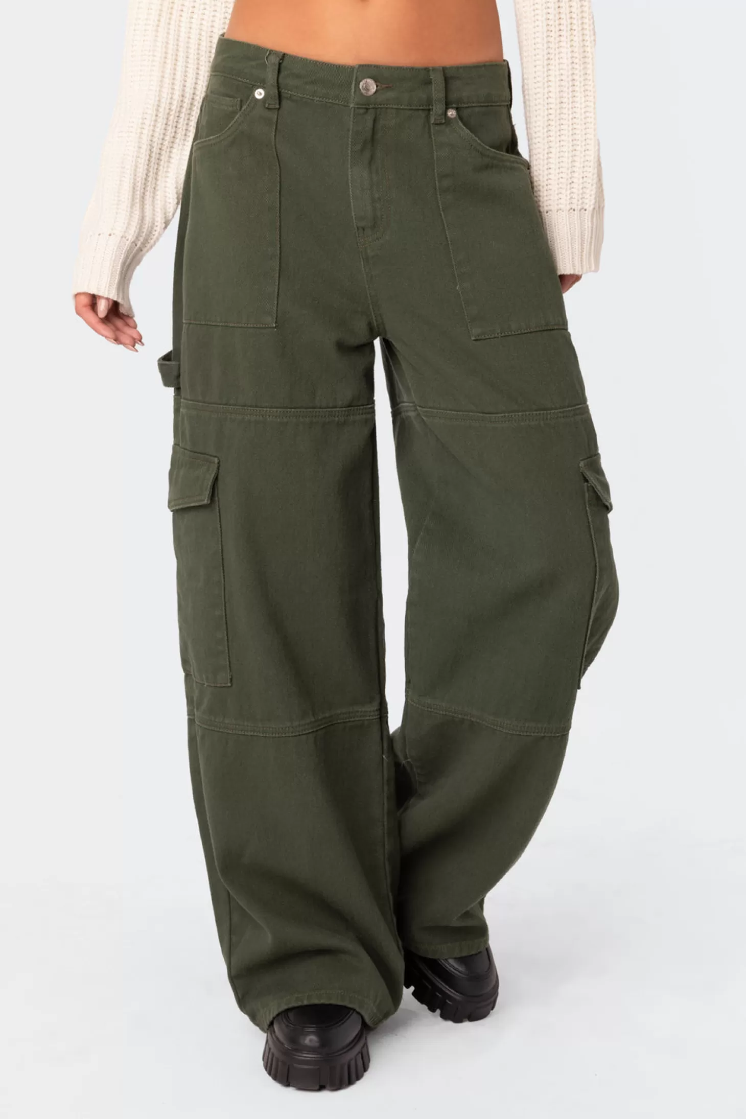 edikted Ember Denim Cargo Pants* Pants | Pants