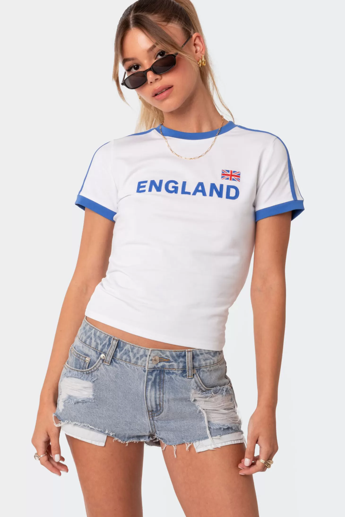 edikted England T-Shirt* T-Shirts | Graphic Tops