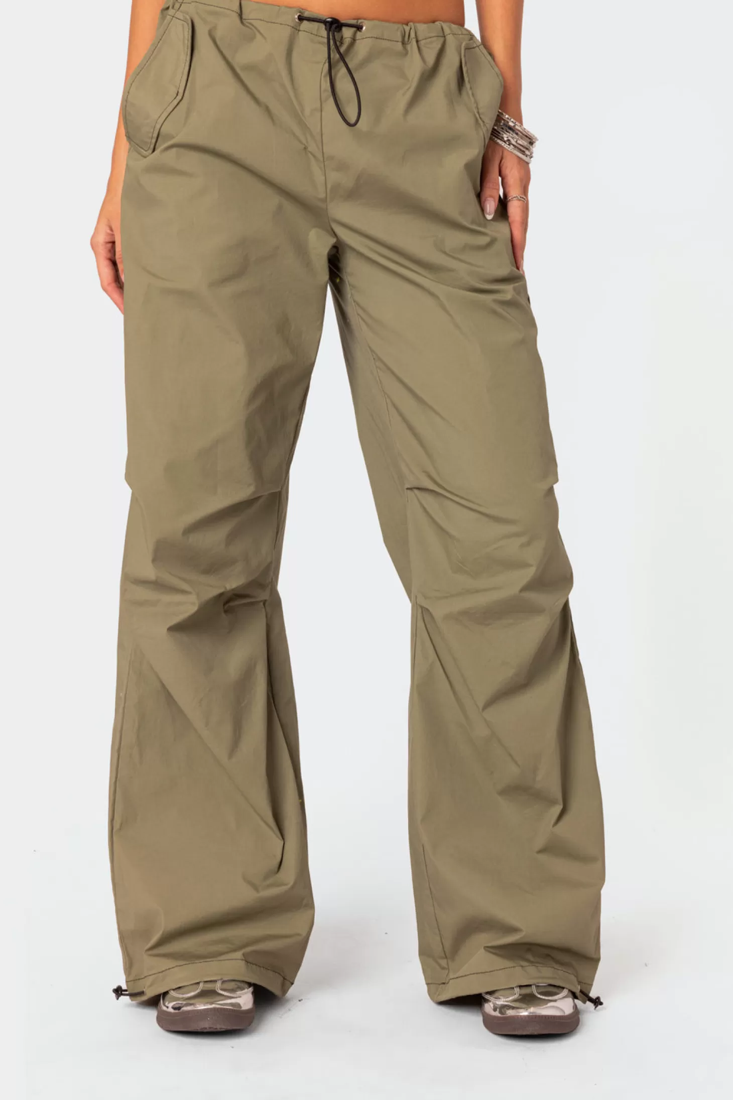 edikted Fey Cargo Parachute Pants* Pants | Pants