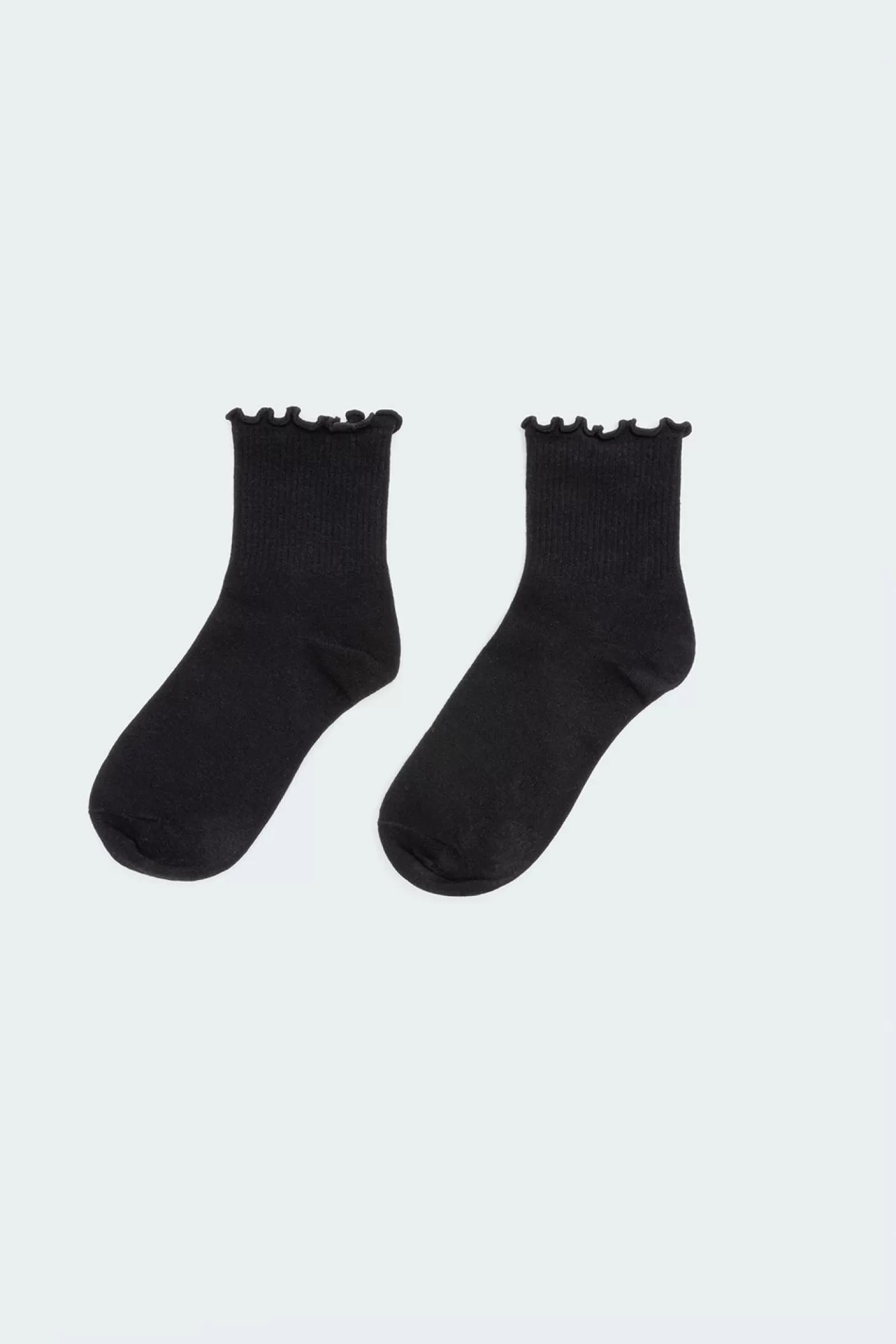 edikted Frilled Hem Socks* Socks & Tights