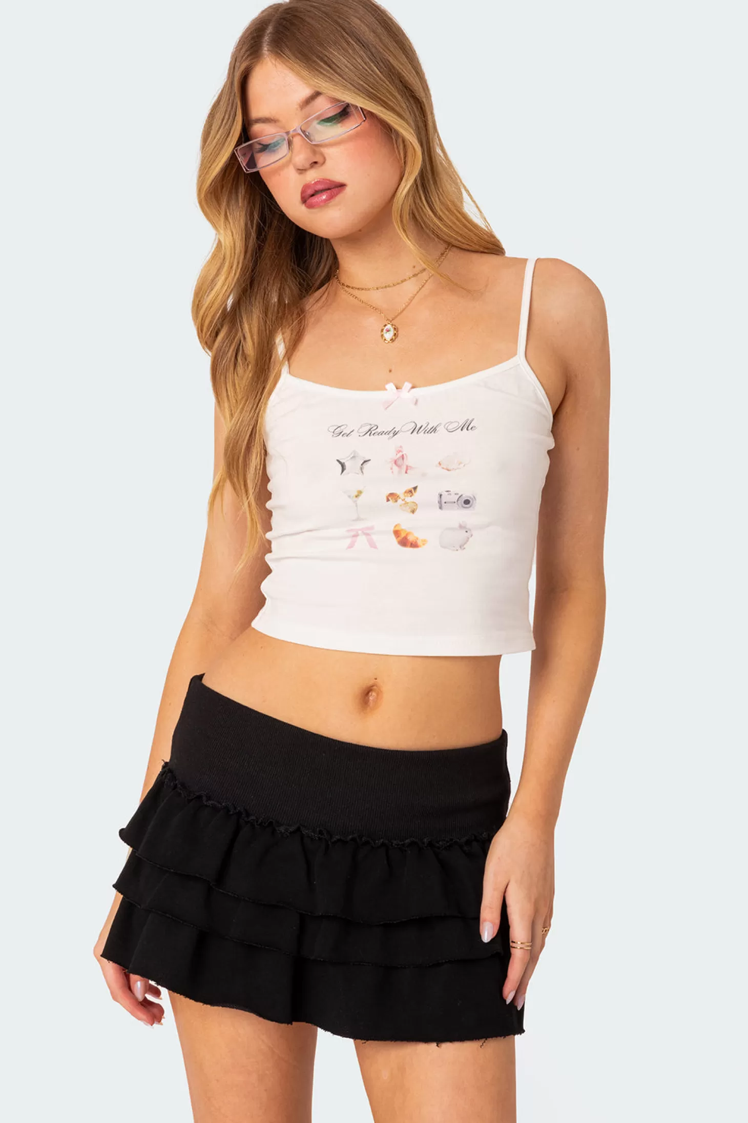 edikted Get Ready Graphic Tank Top* Tank Tops | Graphic Tops