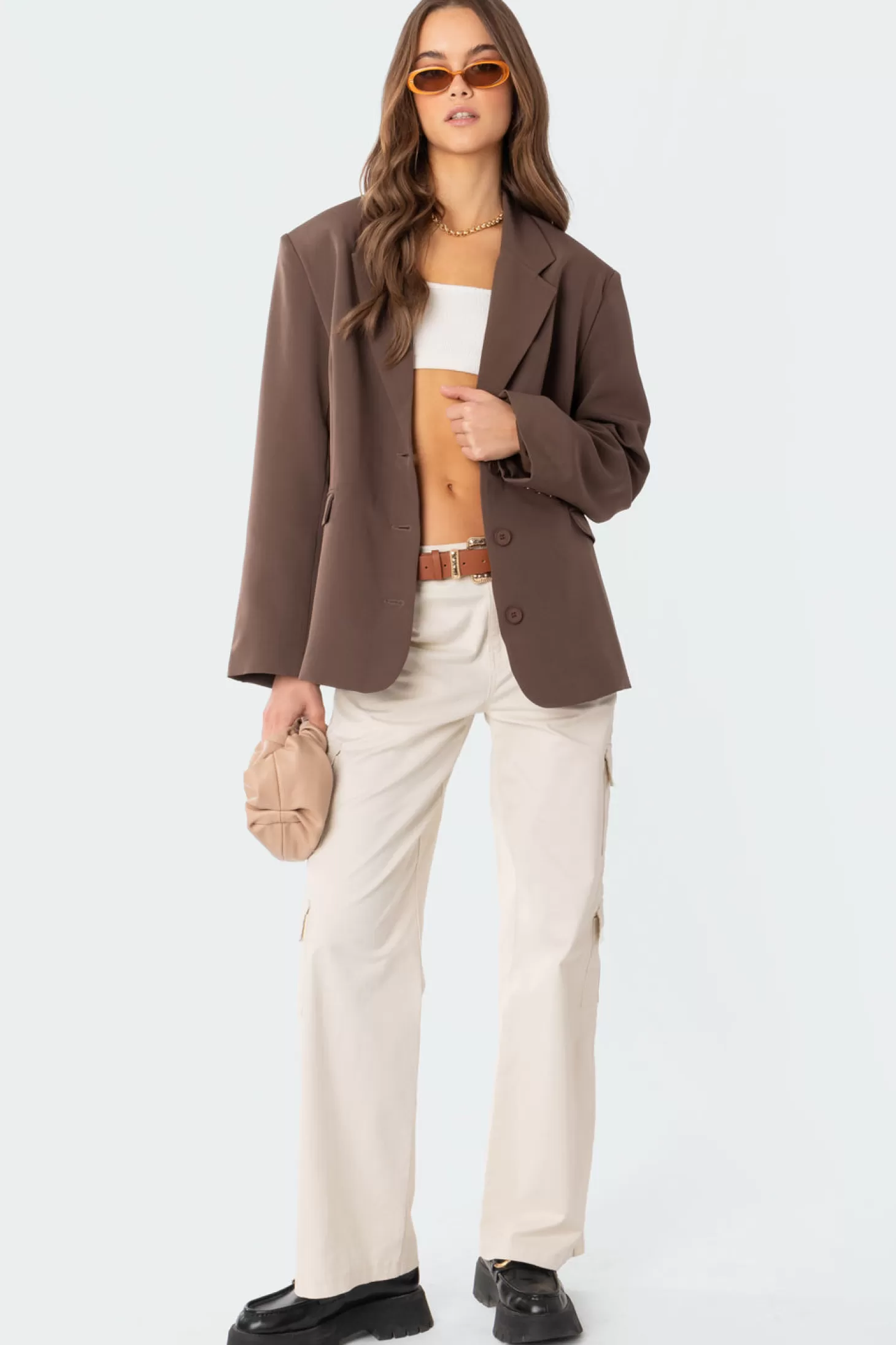 edikted Hailey Oversized Blazer* Jackets & Coats