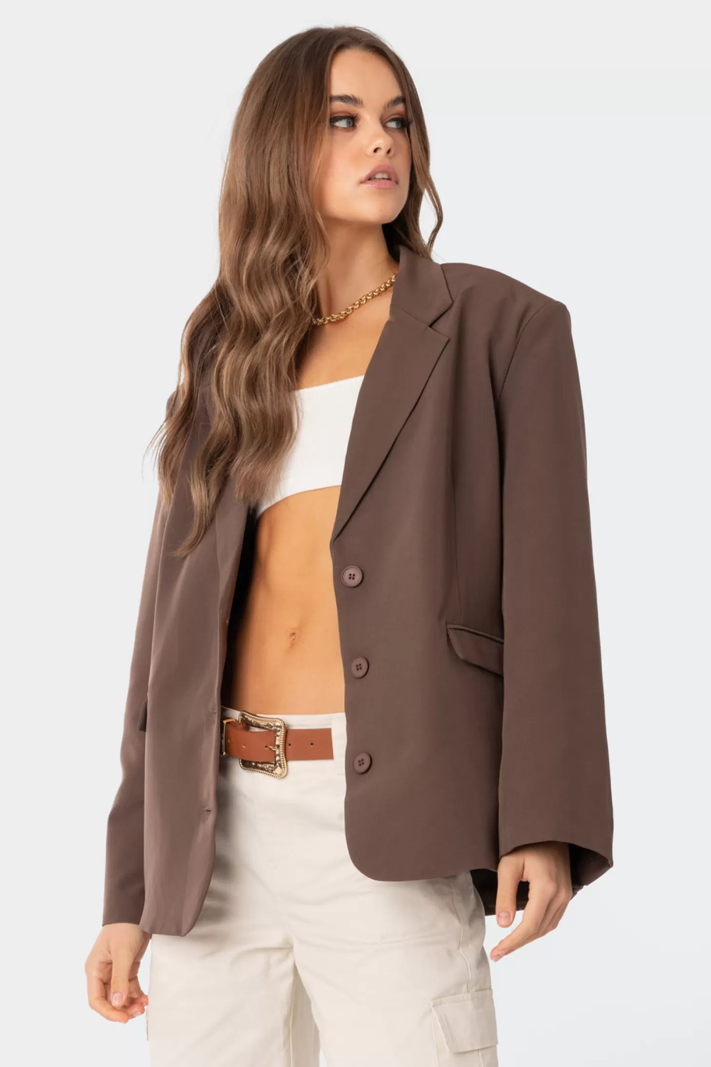 edikted Hailey Oversized Blazer* Jackets & Coats