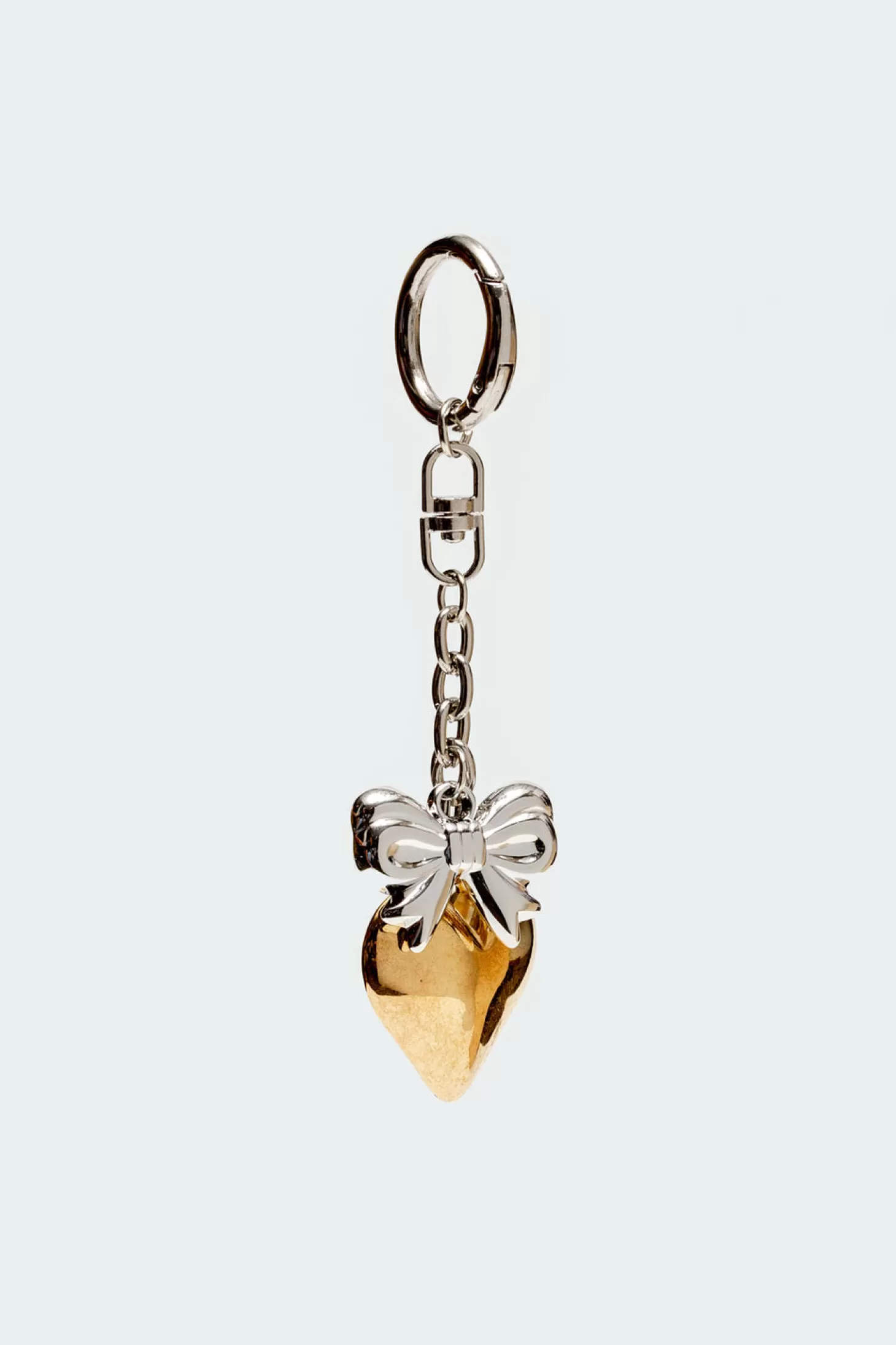 edikted Heart & Bow ed Metal Keychain* Fun Stuff