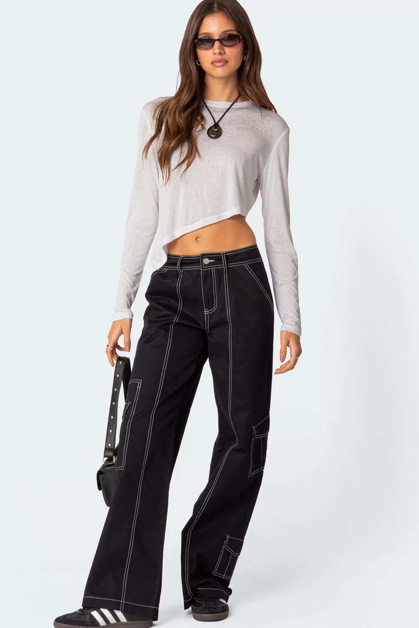 edikted Helen Low Waist Cargo Pants* Pants | Pants