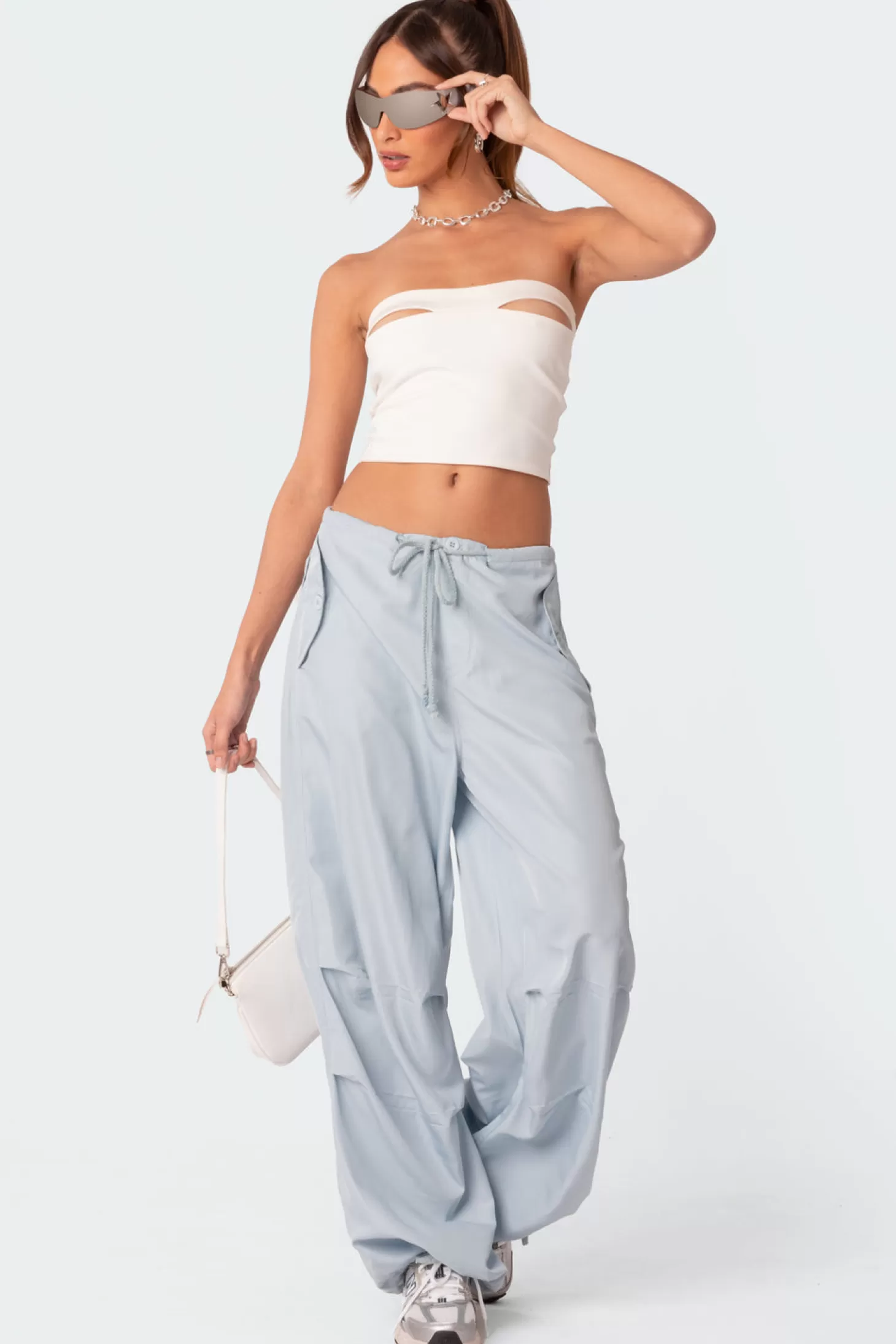 edikted Imara Cut Out Tube Top* Crop Tops | Strapless Tops