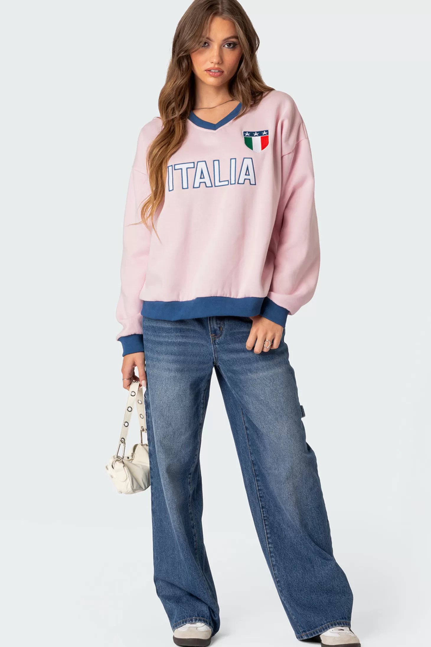 edikted Italy Oversized Sweatshirt* Hoodies & Sweatshirts | Hoodies & Sweatshirts